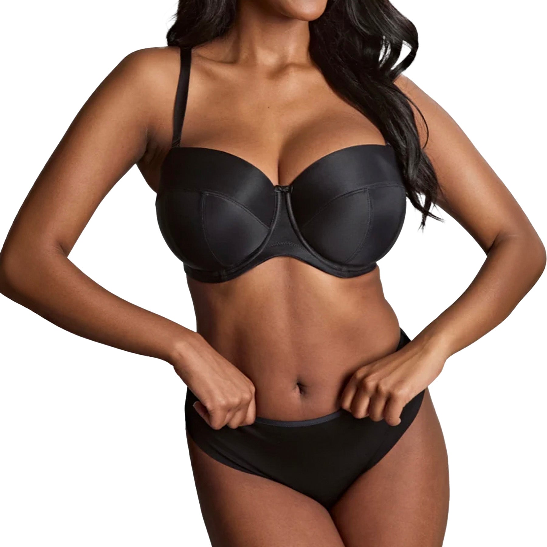 Panache Alice Strapless Bra 11040 Black Set
