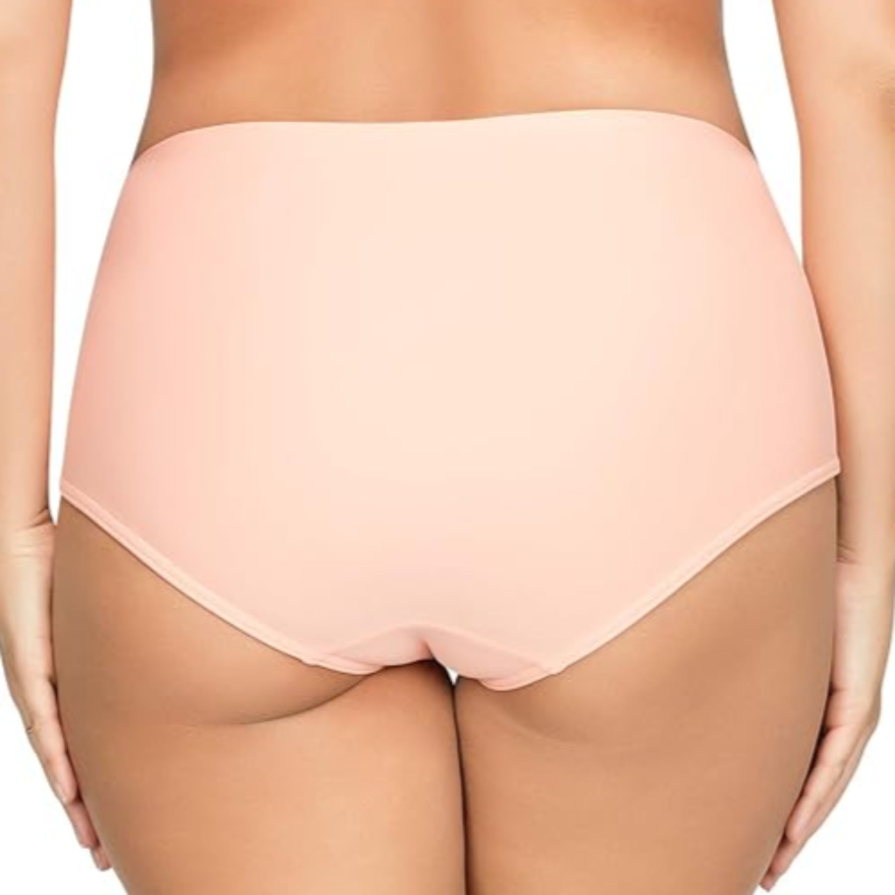 Parfait High Waist Bikini Bottom - Peach