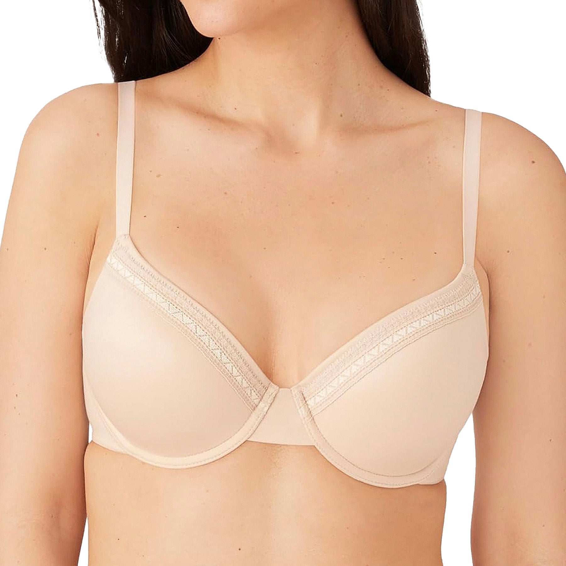 Wacoal Perfect Primer Underwire T-Shirt Bra 853213 Sand Front