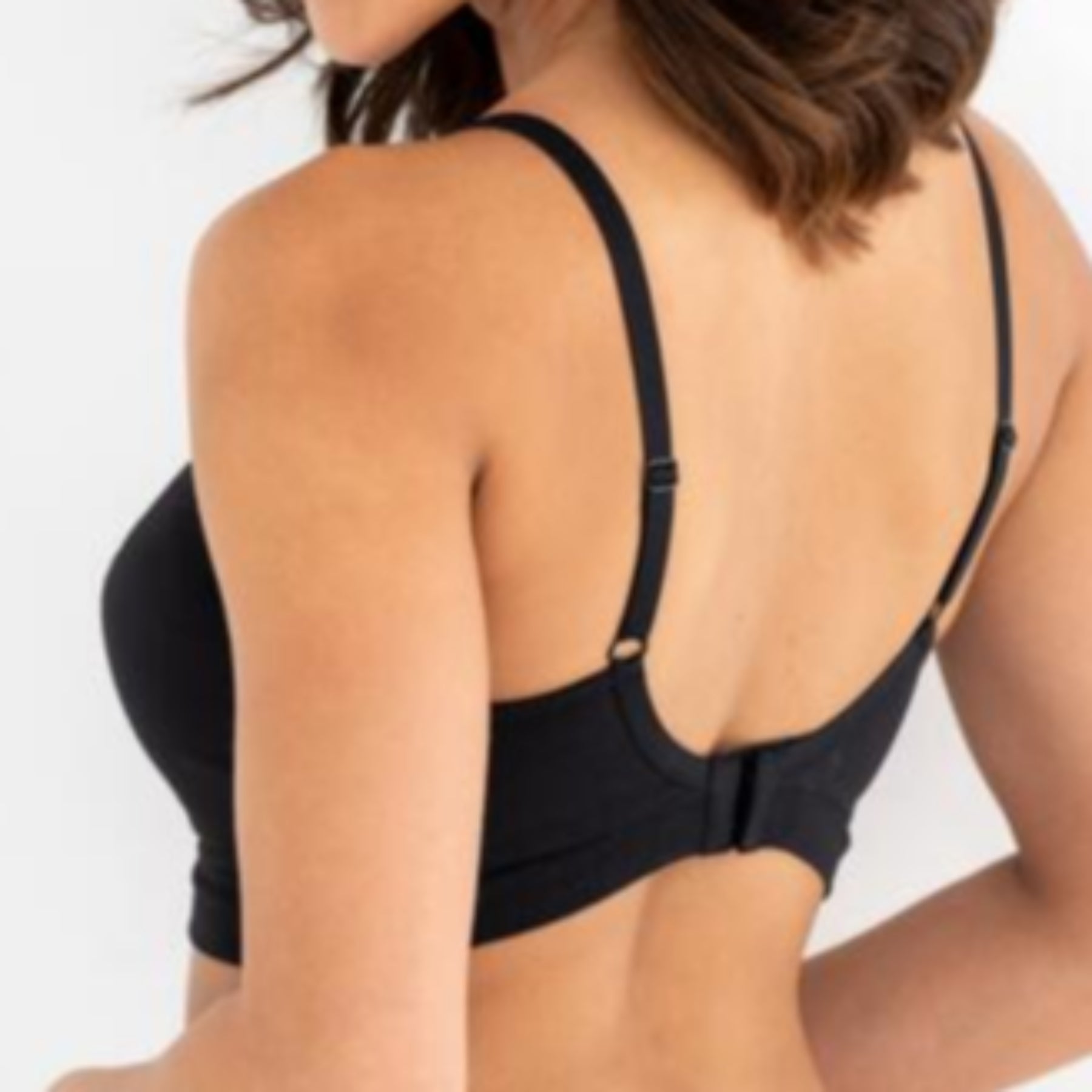 Love to Lounge Cotton Non Wired Bra PM20101 - Black