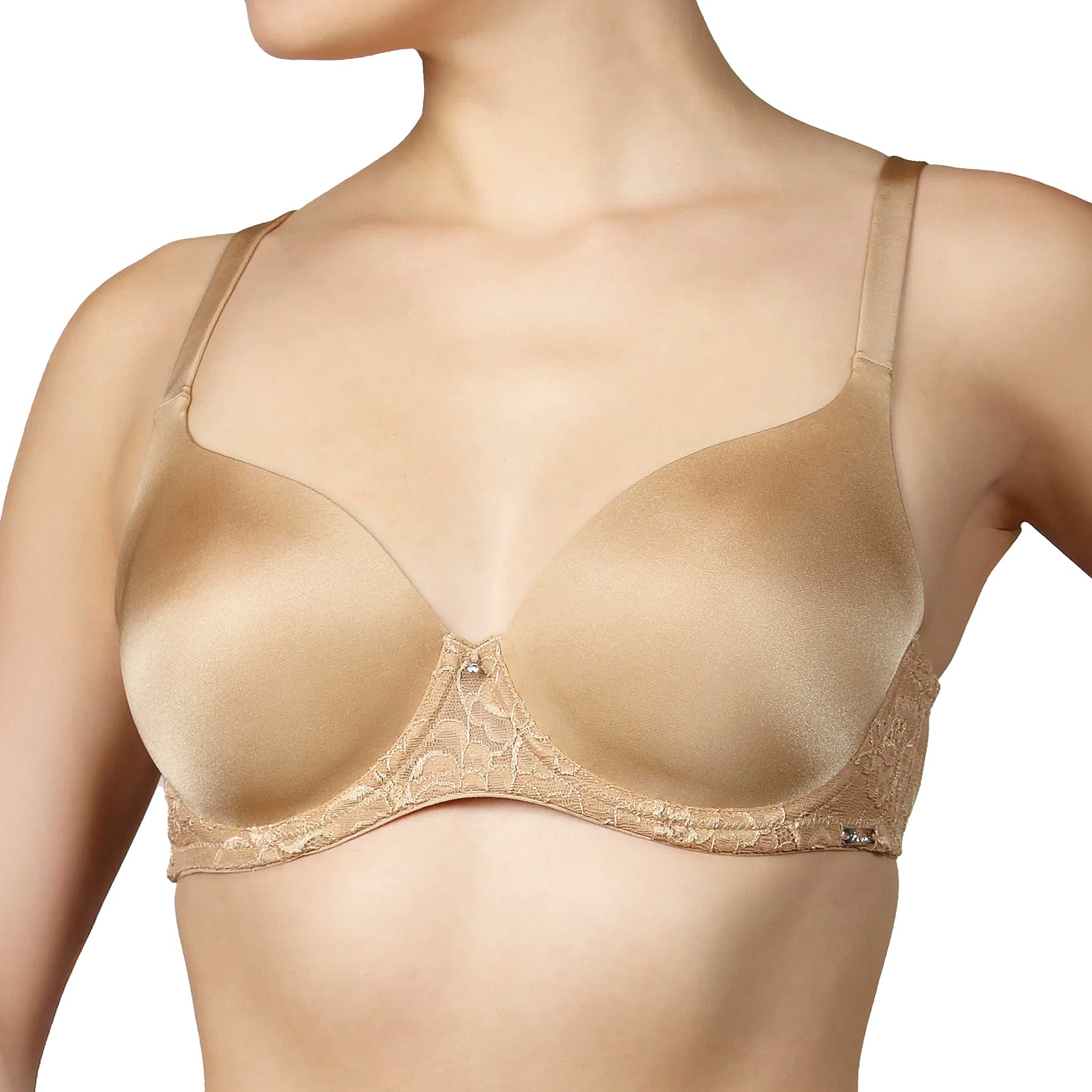 Montelle Pure Plus Full Coverage T-Shirt Bra 9020 - Nude