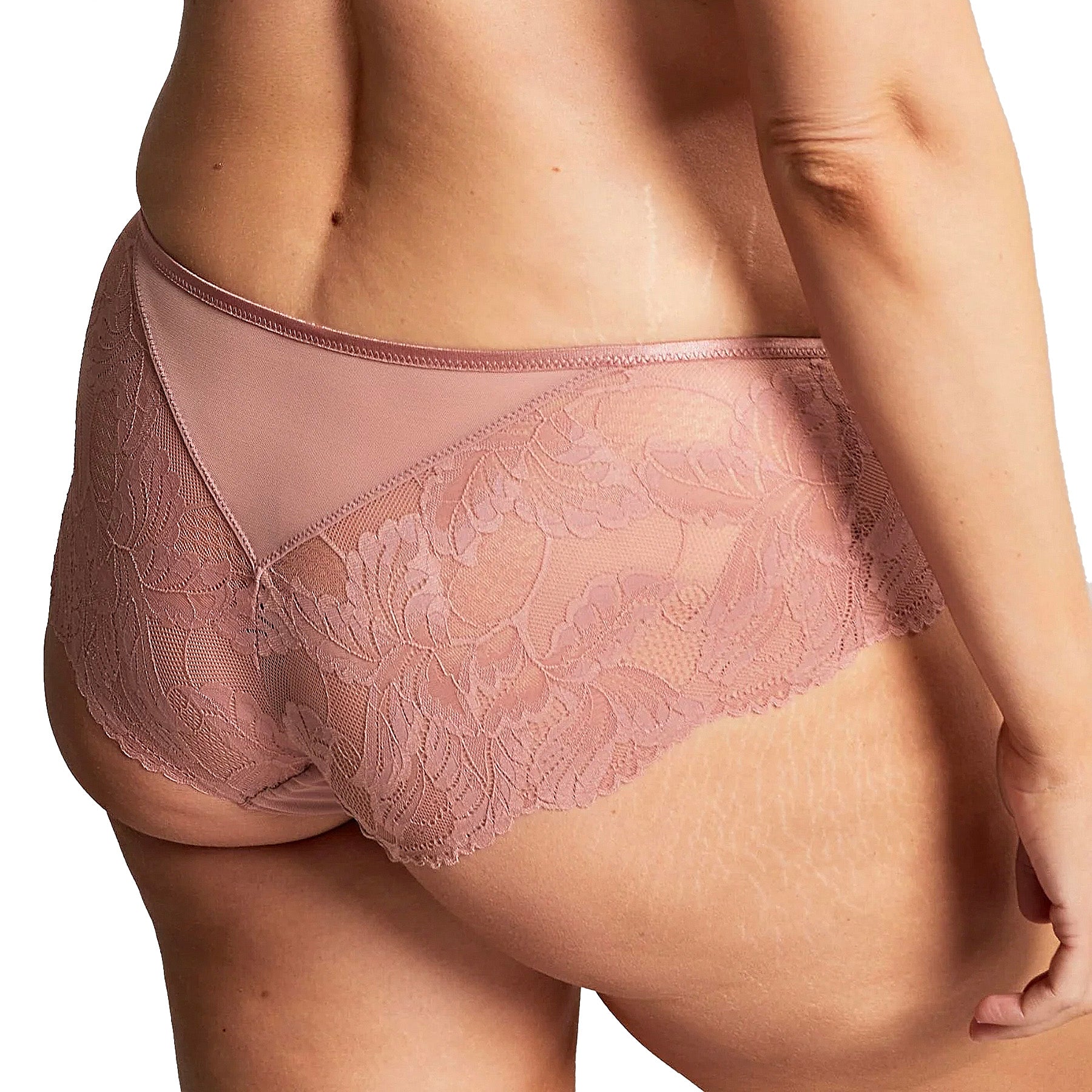 Panache Radiance Deep Brief 10464 Ash Rose Back