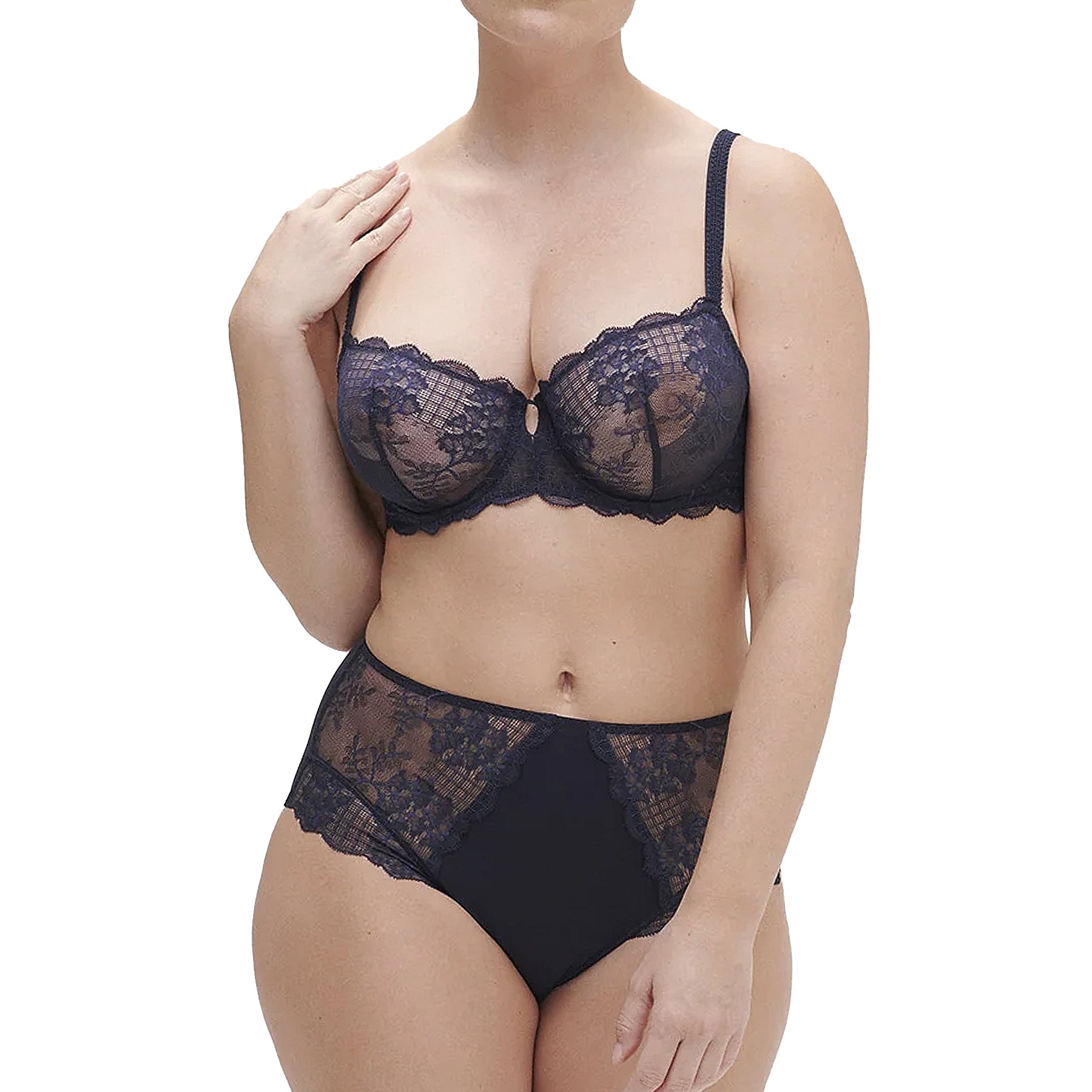 Simone Perele Reve Retro Brief 12Z770 Cosmic Blue Set