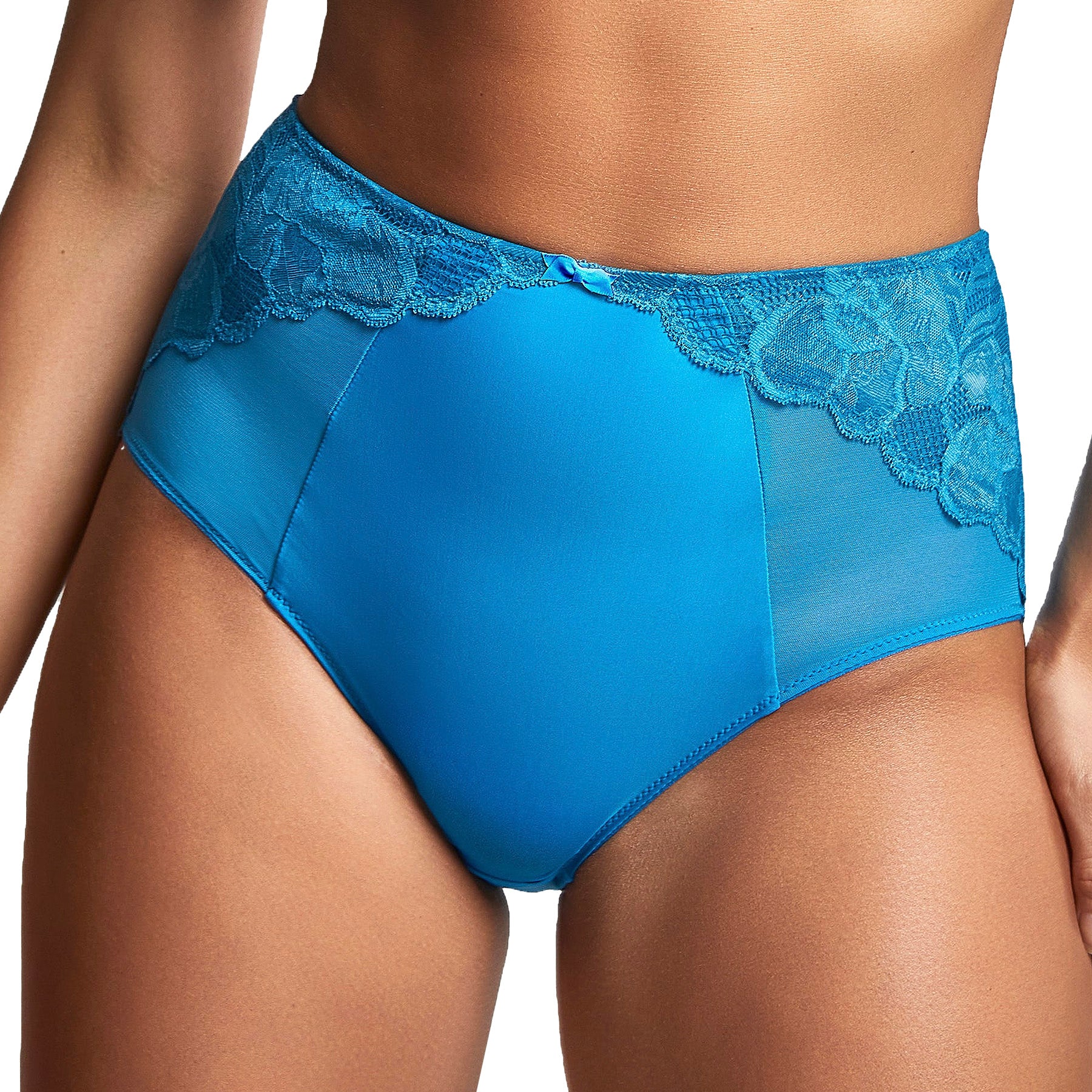 Panache Rocha Deep Brief 10344 Peacock Blue Front