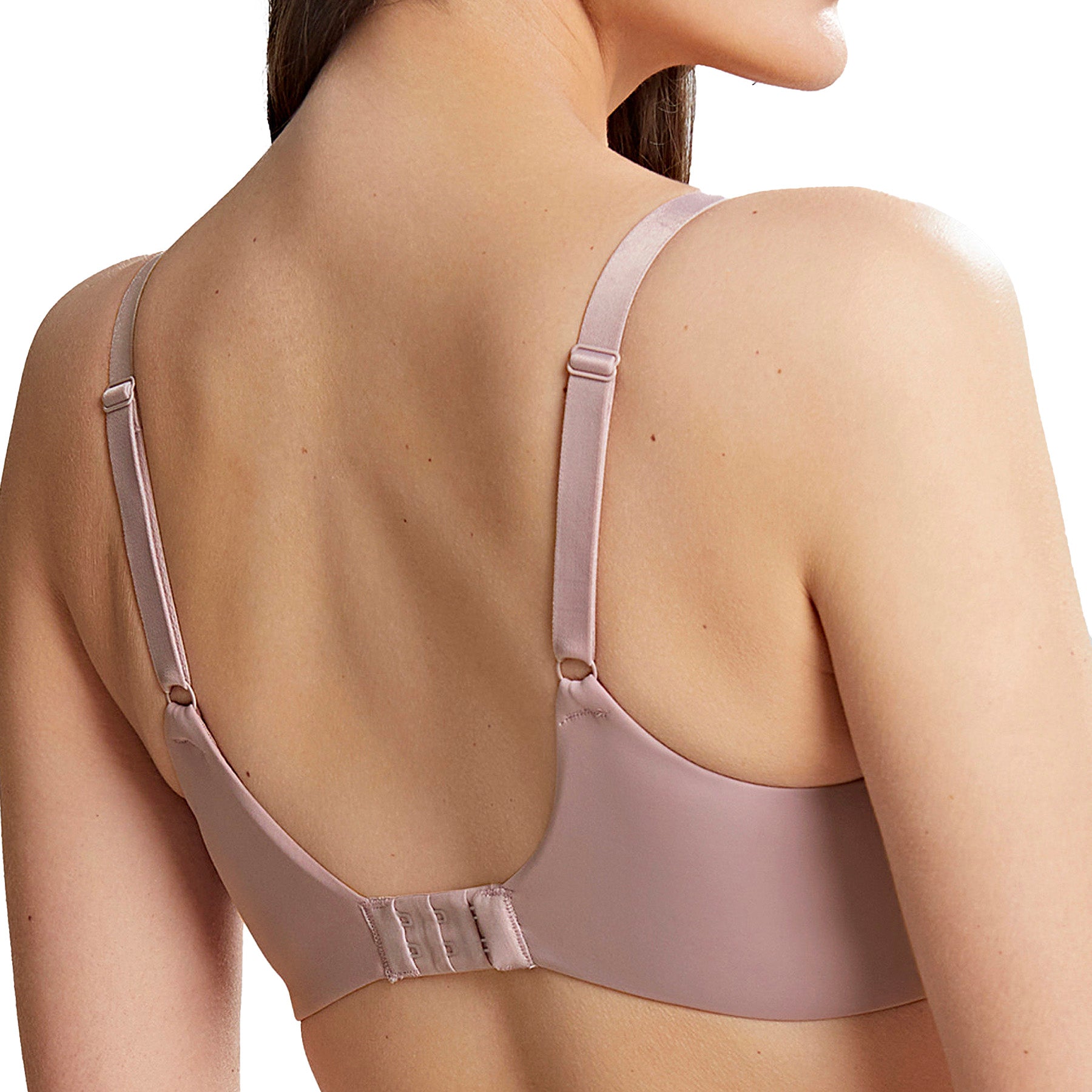 Panache Rocha Low Front Balconnet 10341 Rose Dust Back