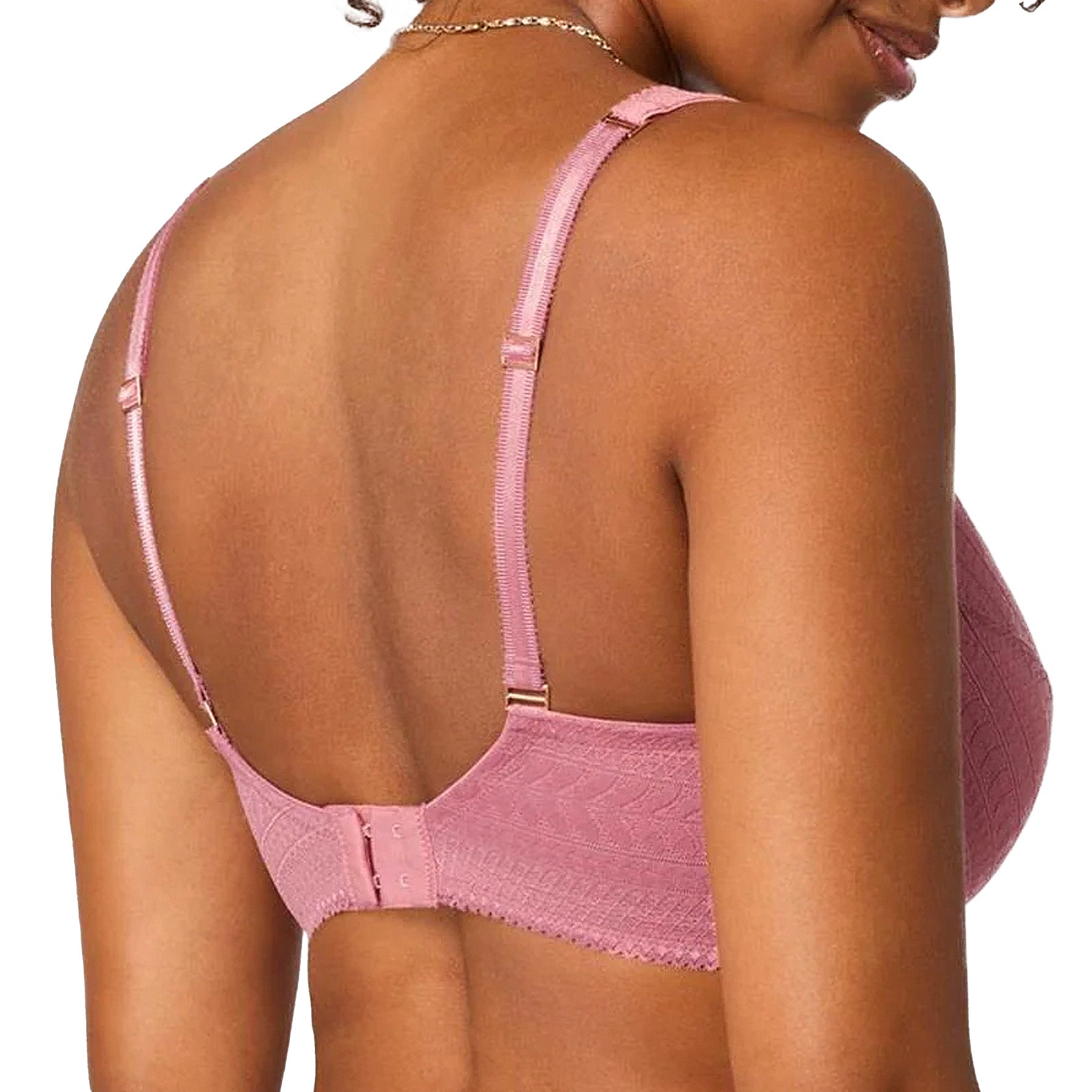 Montelle Rosaline Full Mystique Bra 9580F Rose Back