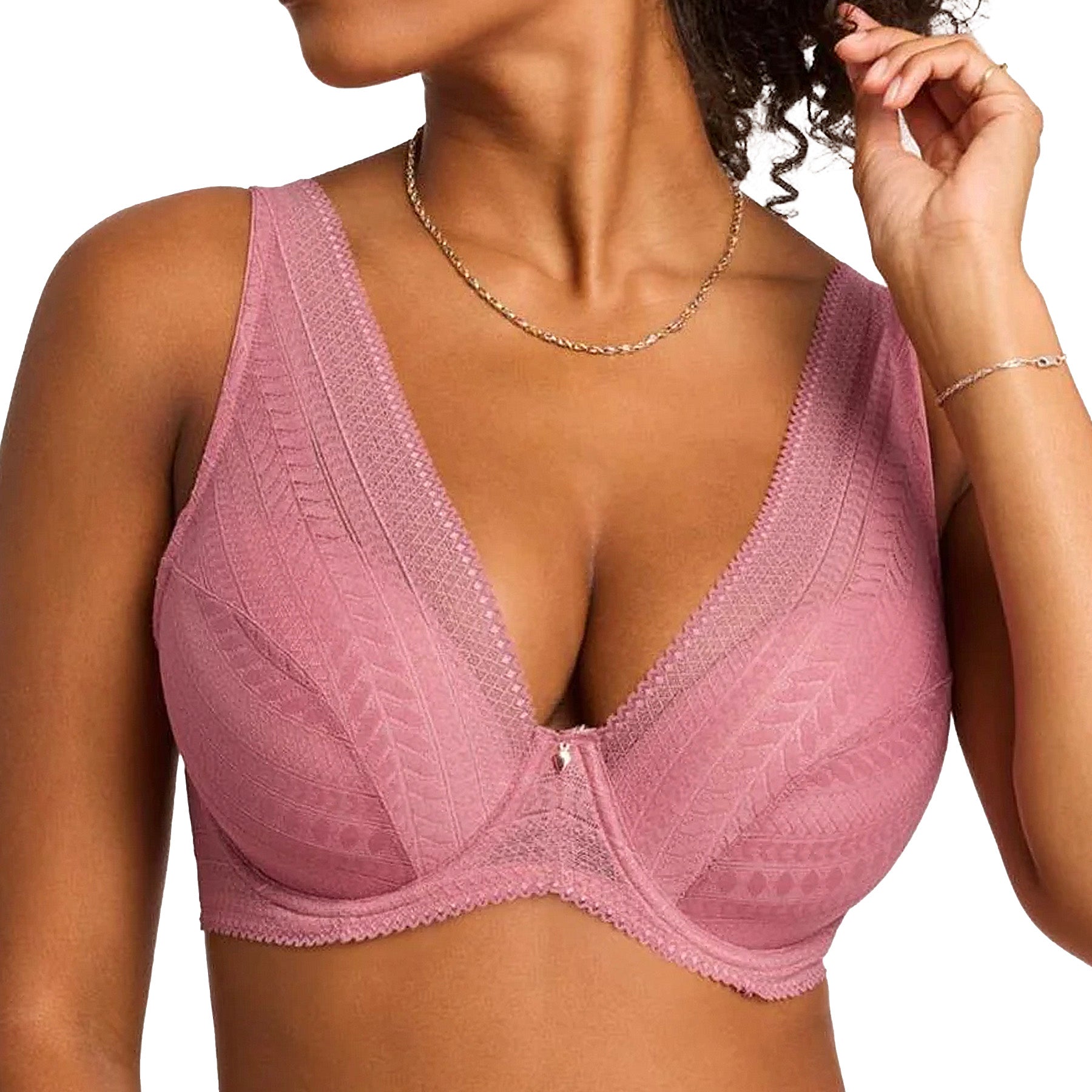 Montelle Rosaline Full Mystique Bra 9580F Rose Front