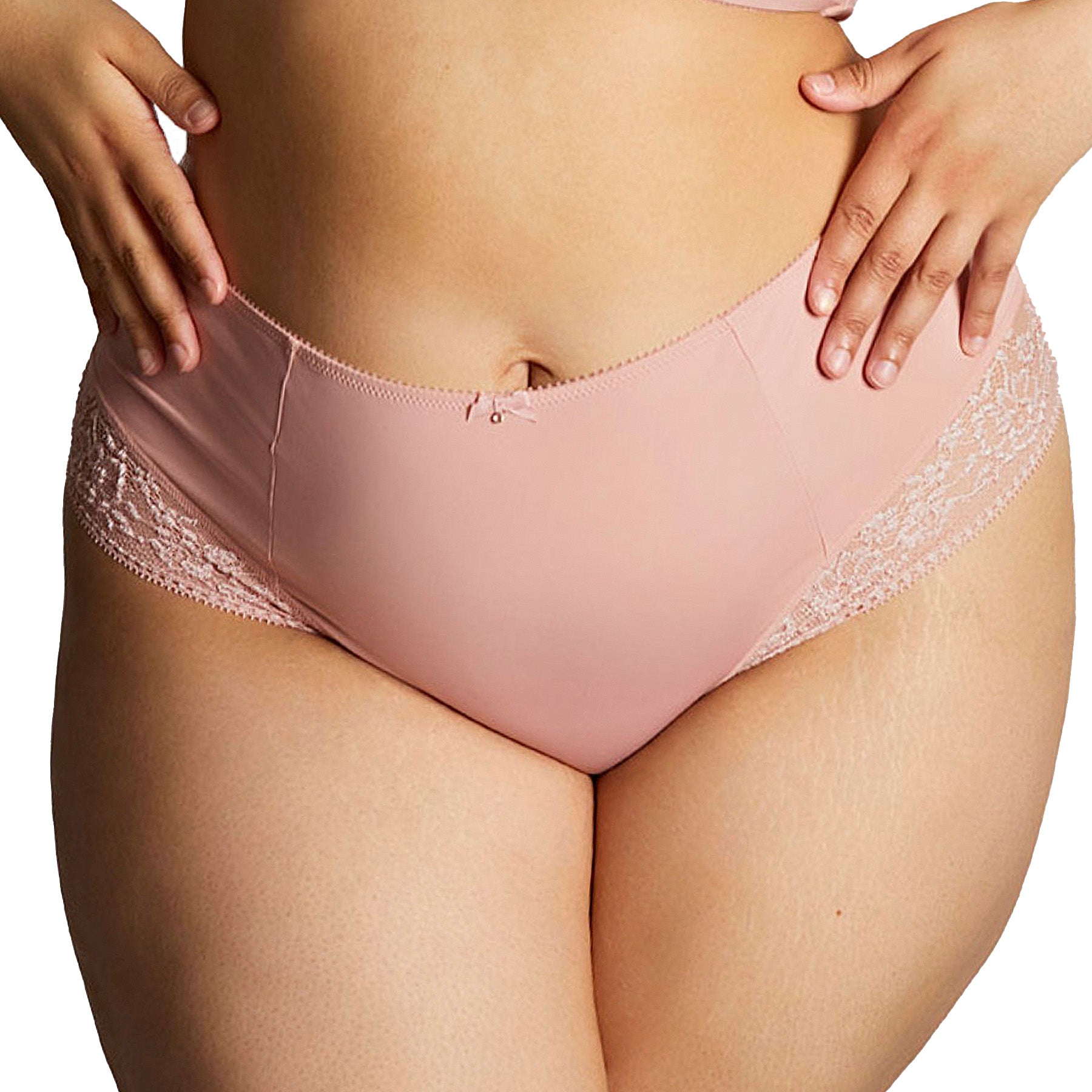 Panache Sculptresse Roxie High Waist Brief 9582 Misty Rose Front