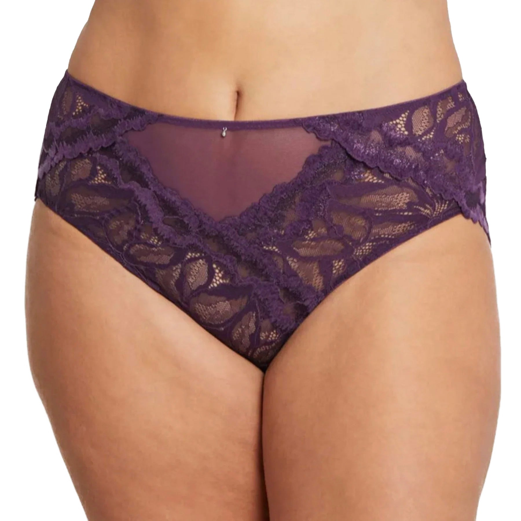 Montelle Royale Lace Brief 9534 Pinot Front