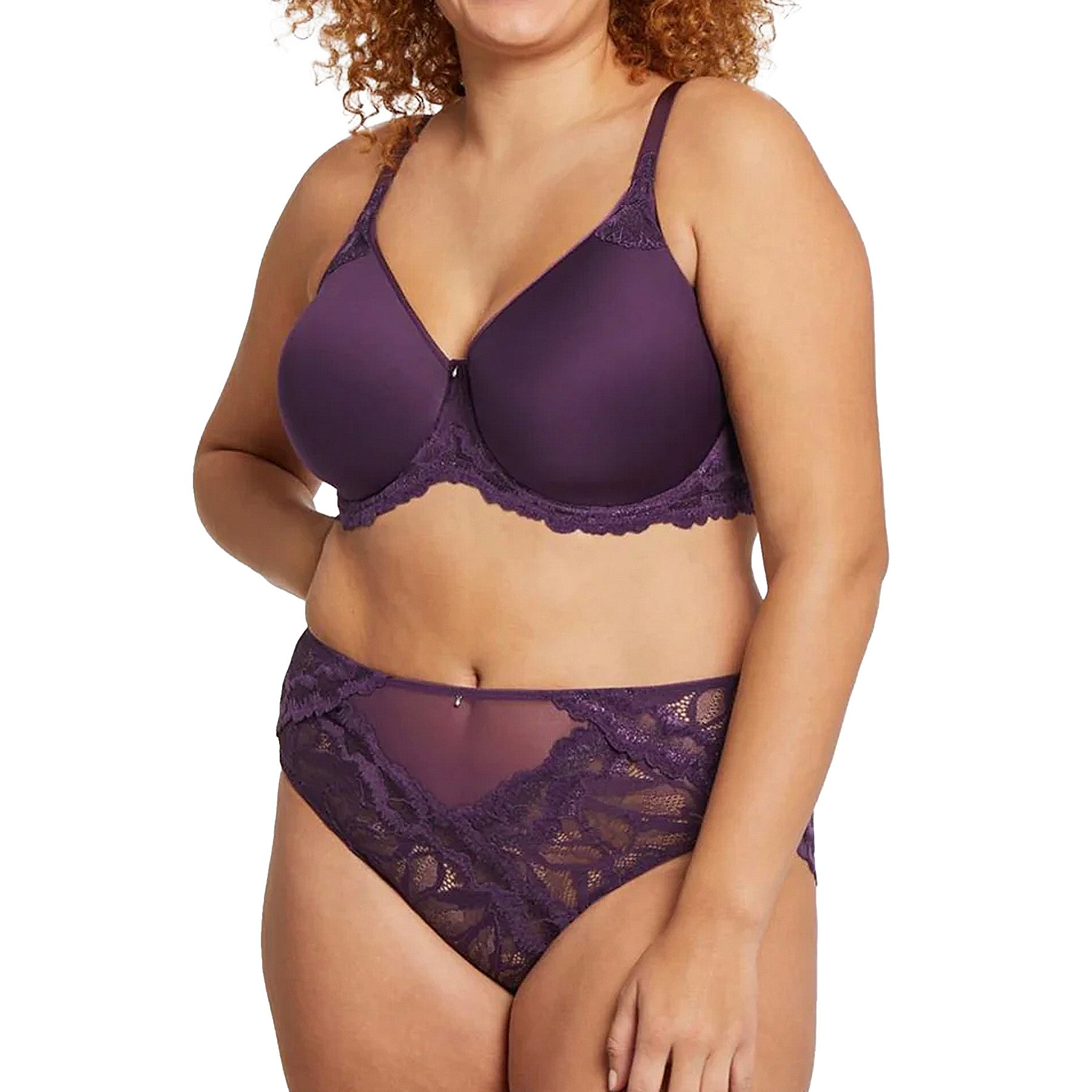 Montelle Royale Lace Brief 9534 Pinot Set