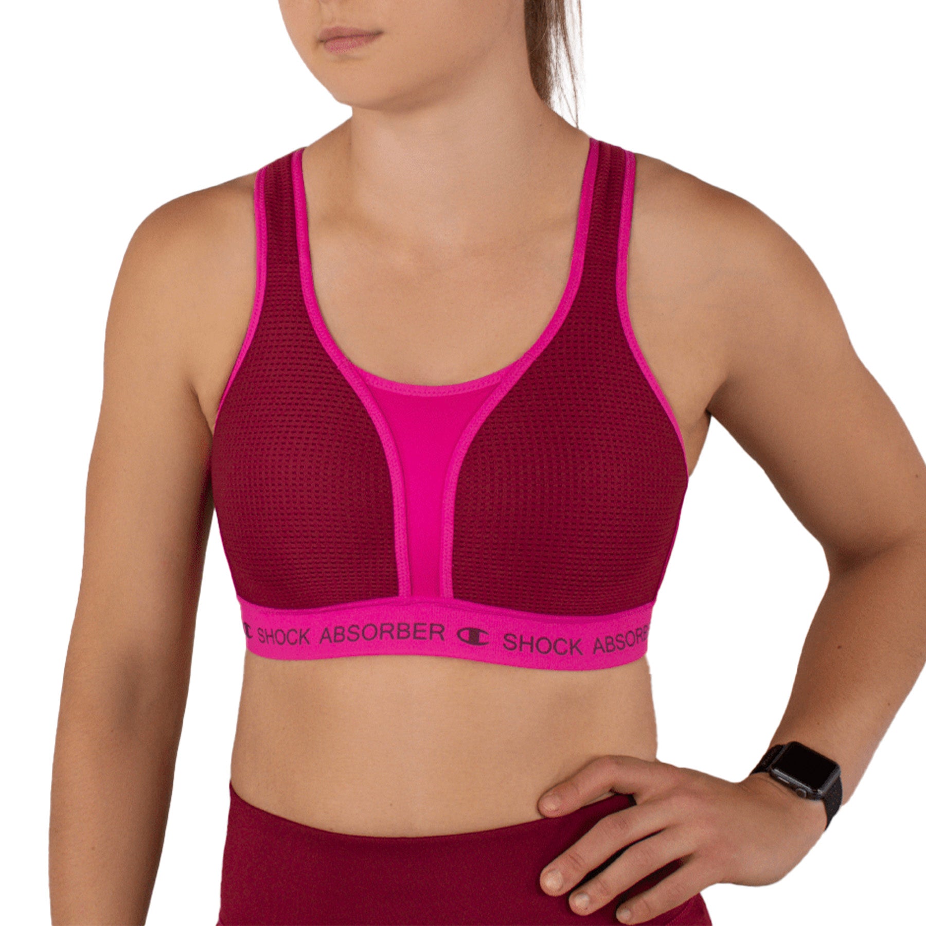 Shock Absorber Ultimate Run Bra Padded U10004/U10057 Tibetan Red Set