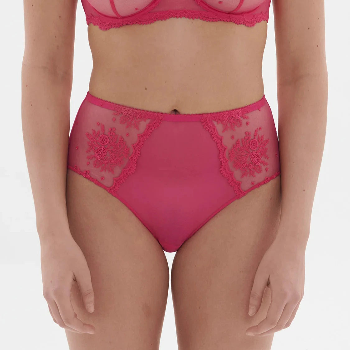 Simone Perele Intrigue Retro Brief 1E2770 - Disco Pink