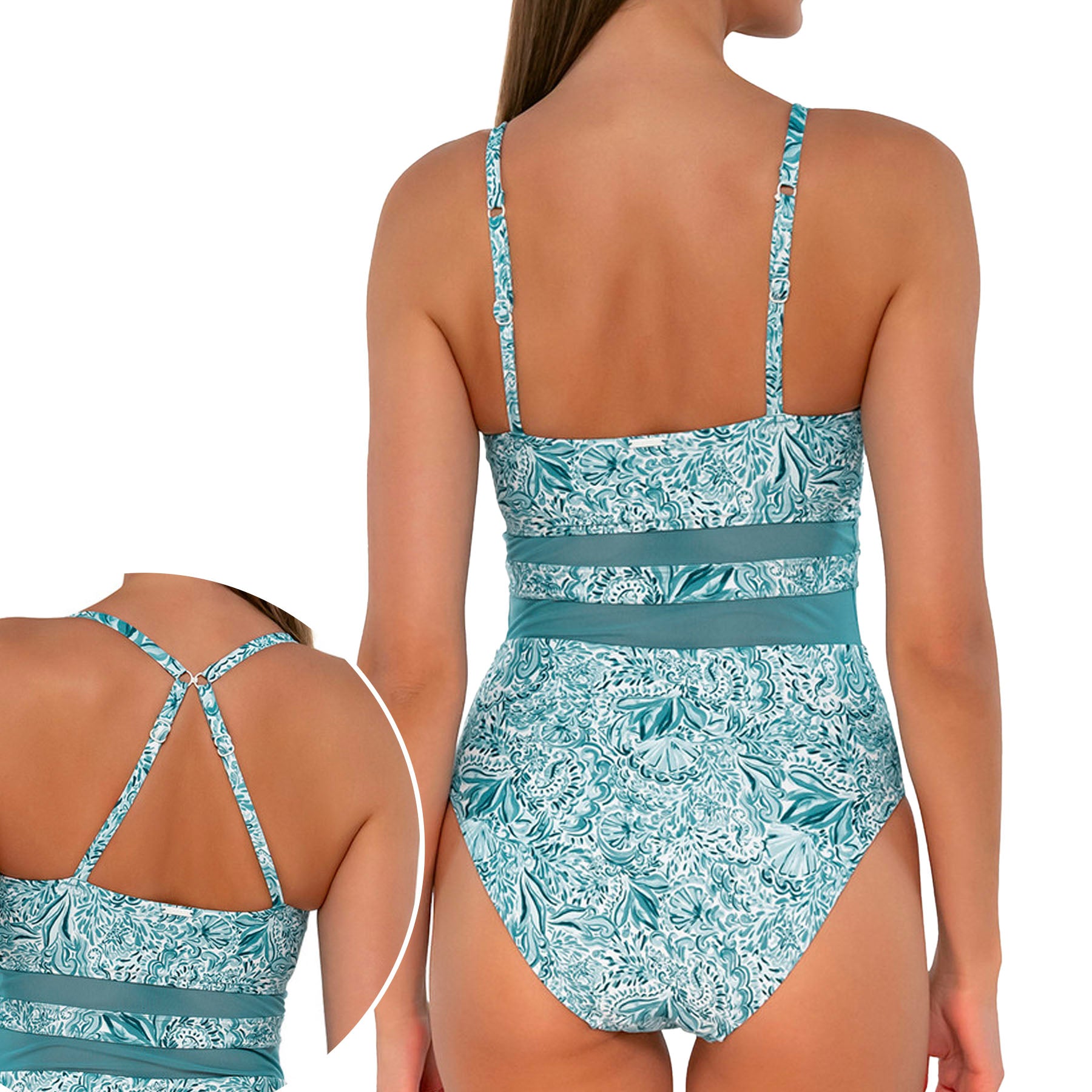 Sunsets Alexia One Piece Swimsuit 136 By The Sea Back