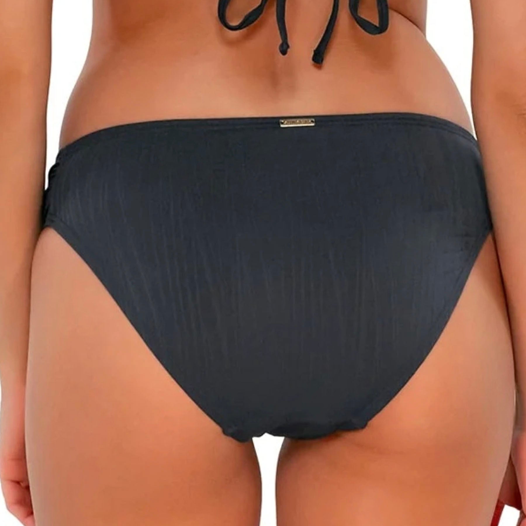 Sunsets Audra Hipster Bikini Bottom 242B Slate Seagrass Texture Back
