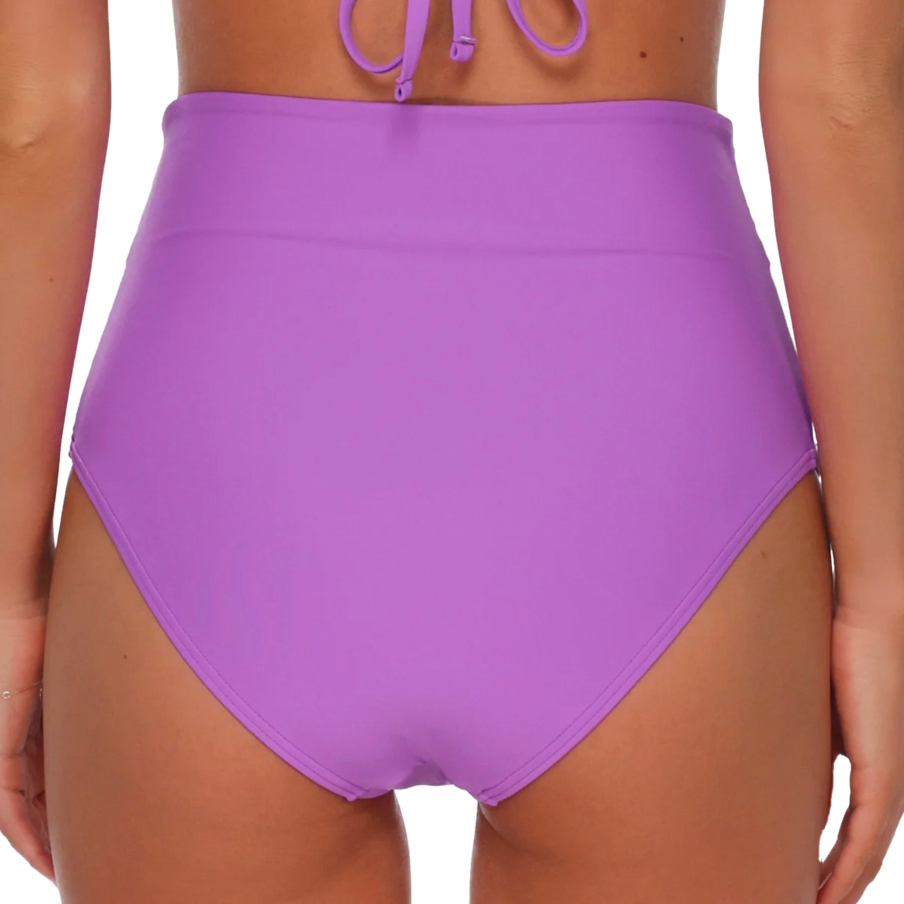 Sunsets Capri High Waist Bikini Bottom 310B Berry Burst Back