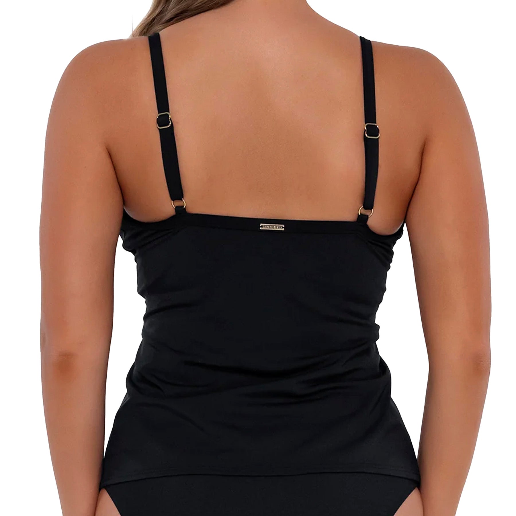 Sunsets Forever Tankini Top 77 Black Back