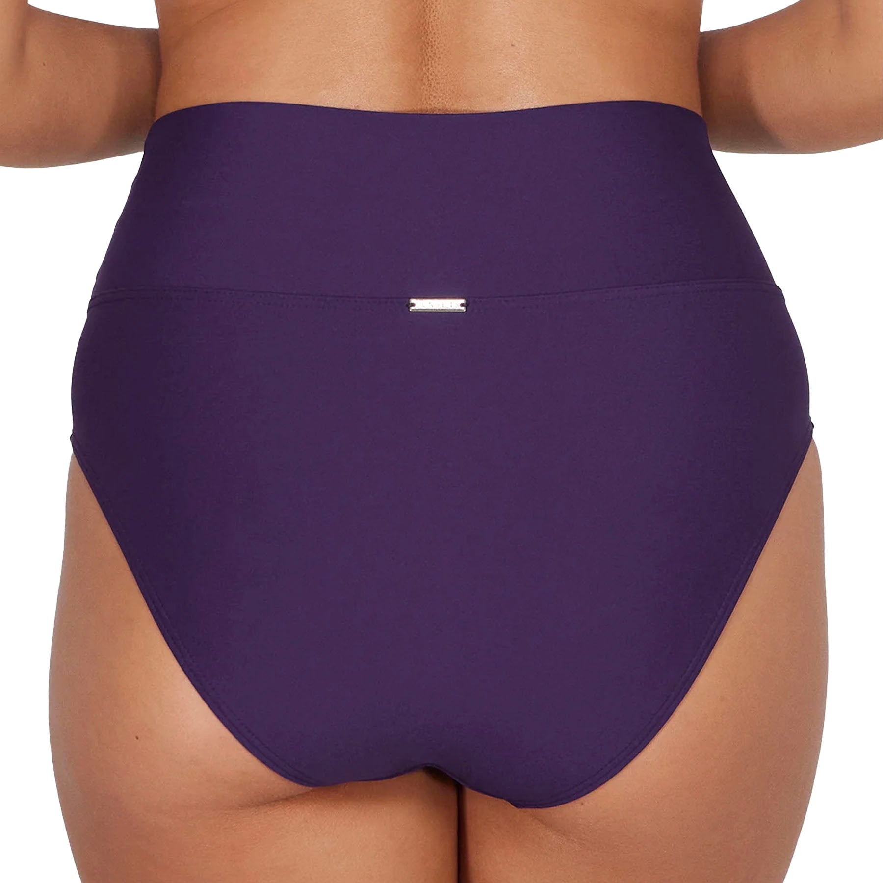 Sunsets Hannah High Waist Bikini Bottom 33B Paradise Plum Back