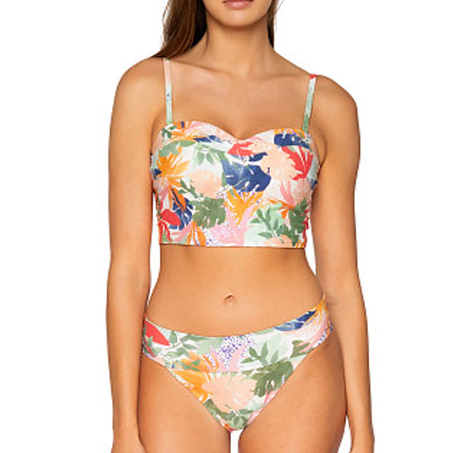 Sunsets Hannah High Waist Bikini Bottom 33B Serendipity Set