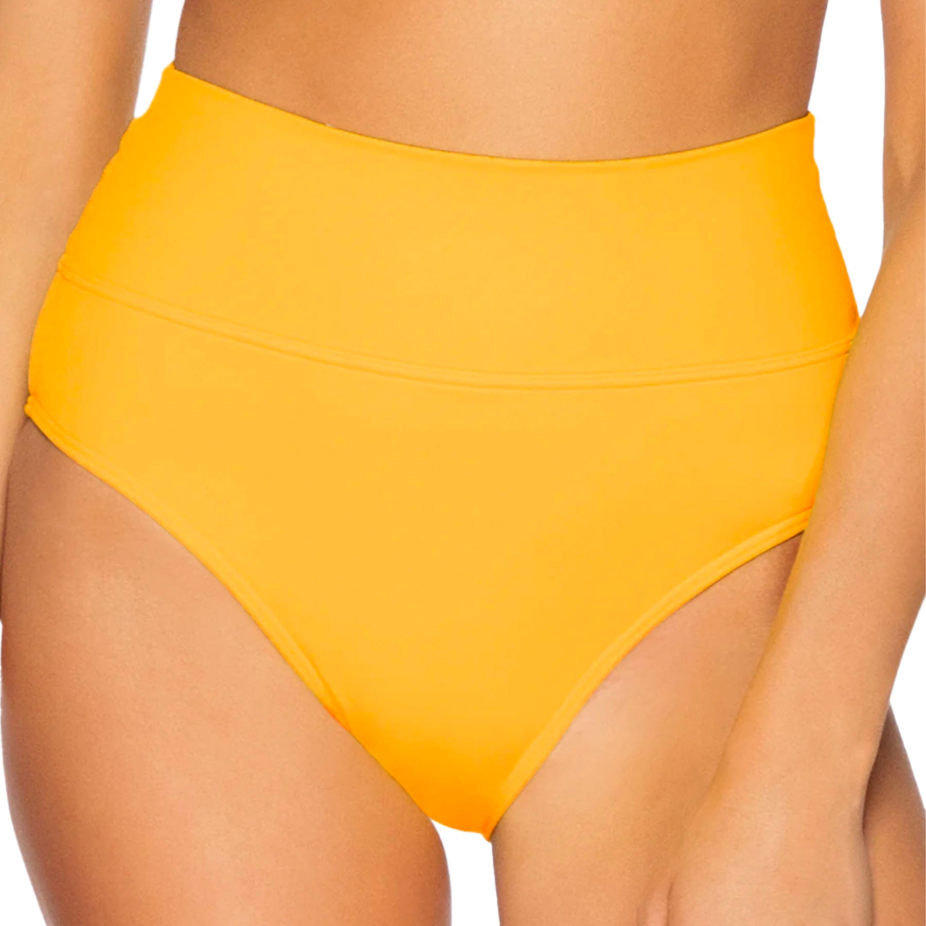 Sunsets Hannah High Waist Bikini Bottom 33B Sunray Front