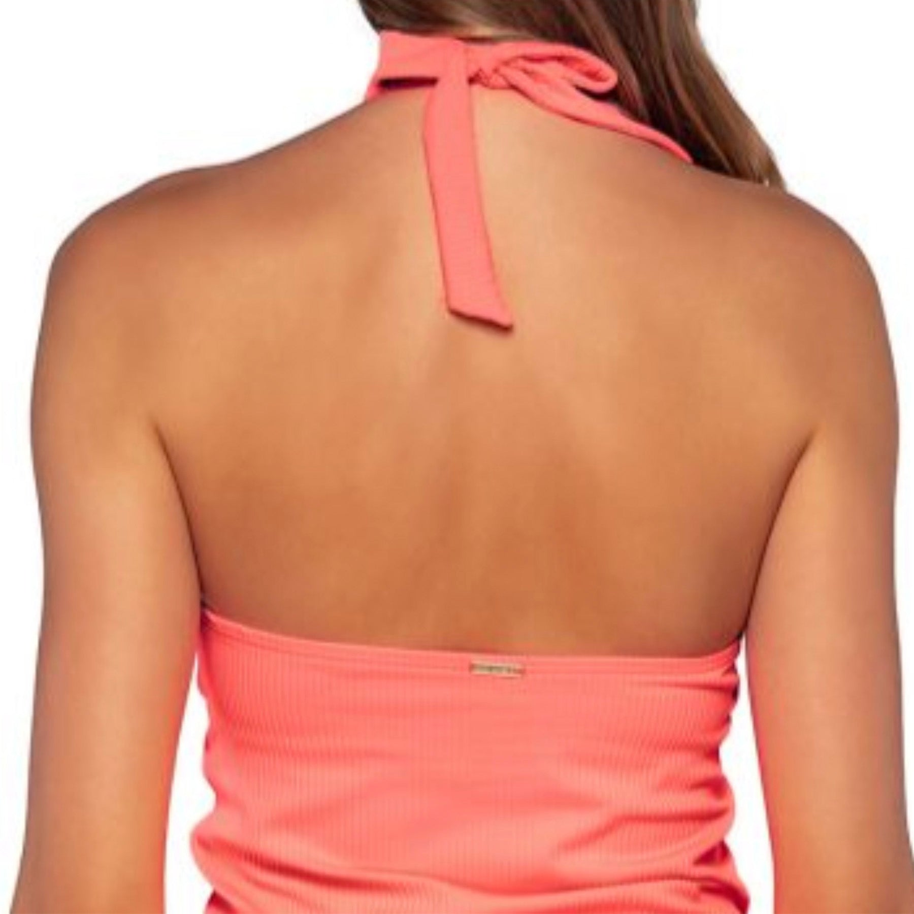 Sunsets Heidi Tankini 803T Neon Coral Back