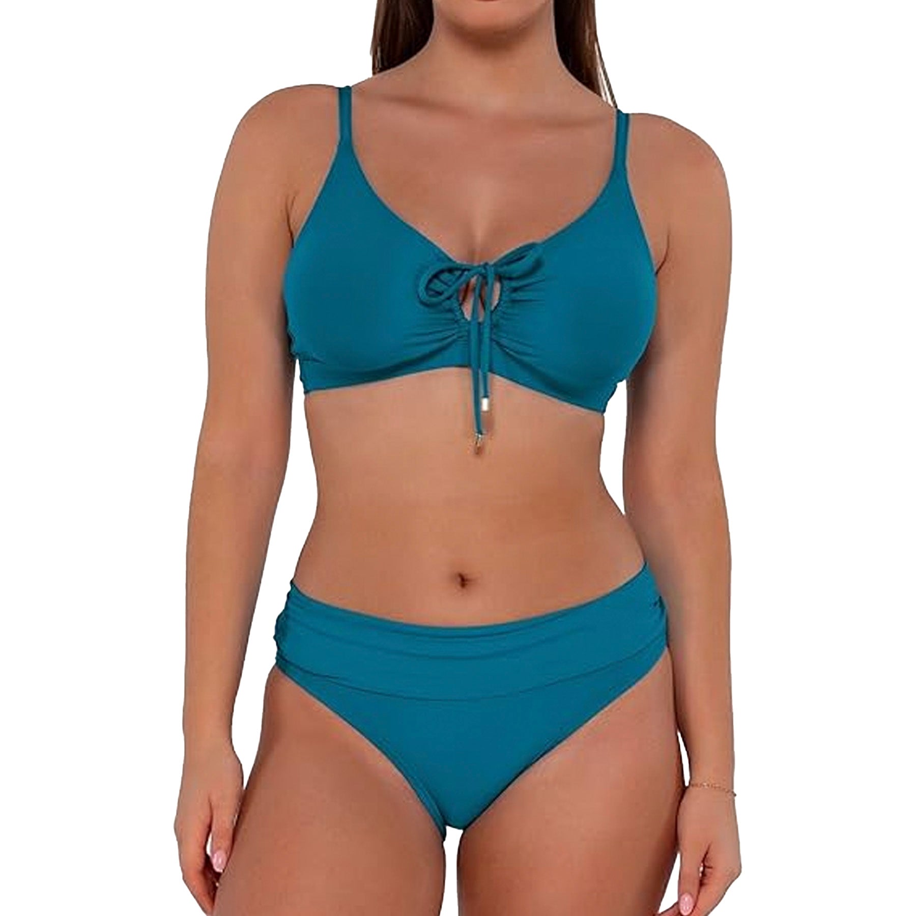 Sunsets Kauai Keyhole Bikini Top 54 Avalon Teal Set
