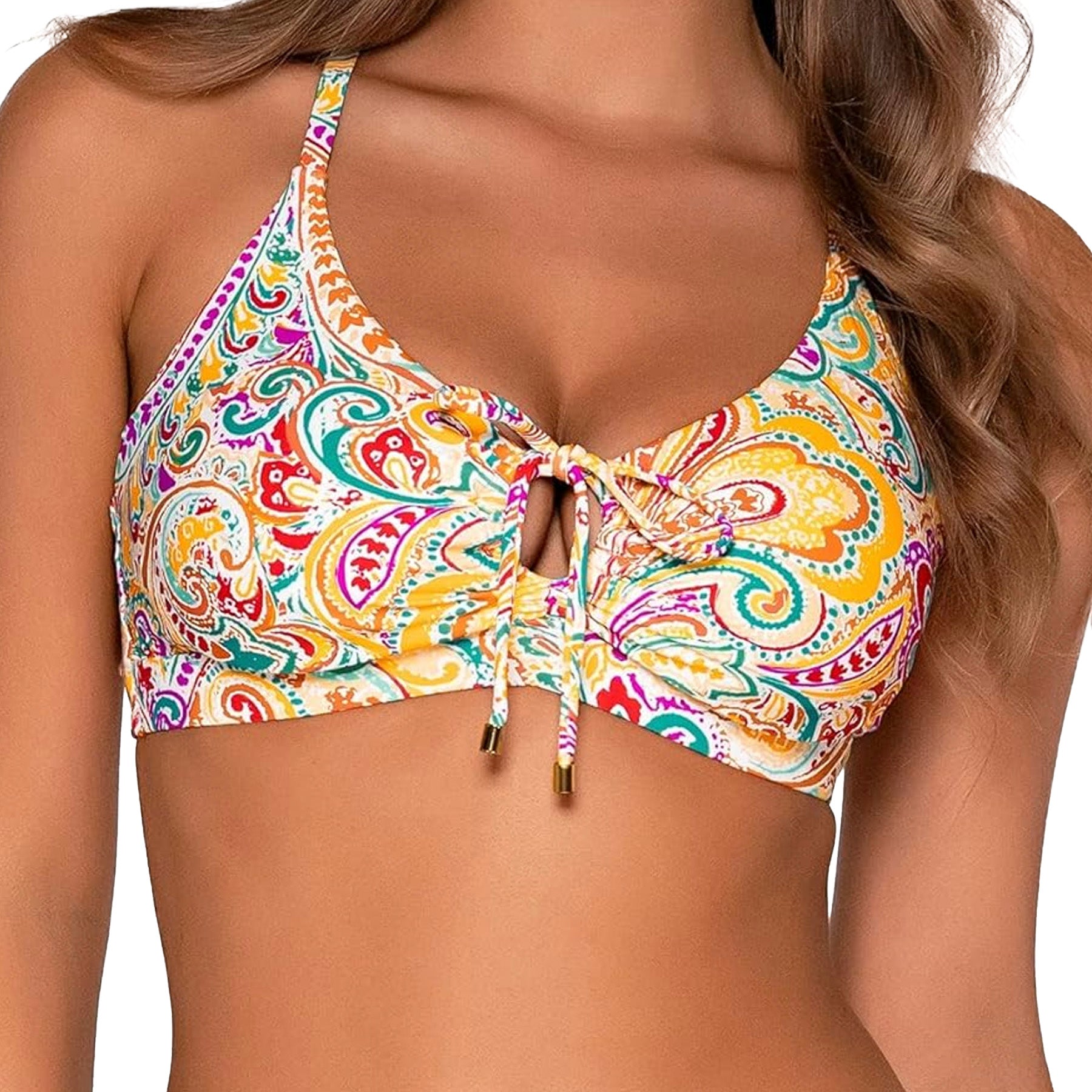 Sunsets Kauai Keyhole Bikini Top 54 Phoenix Front