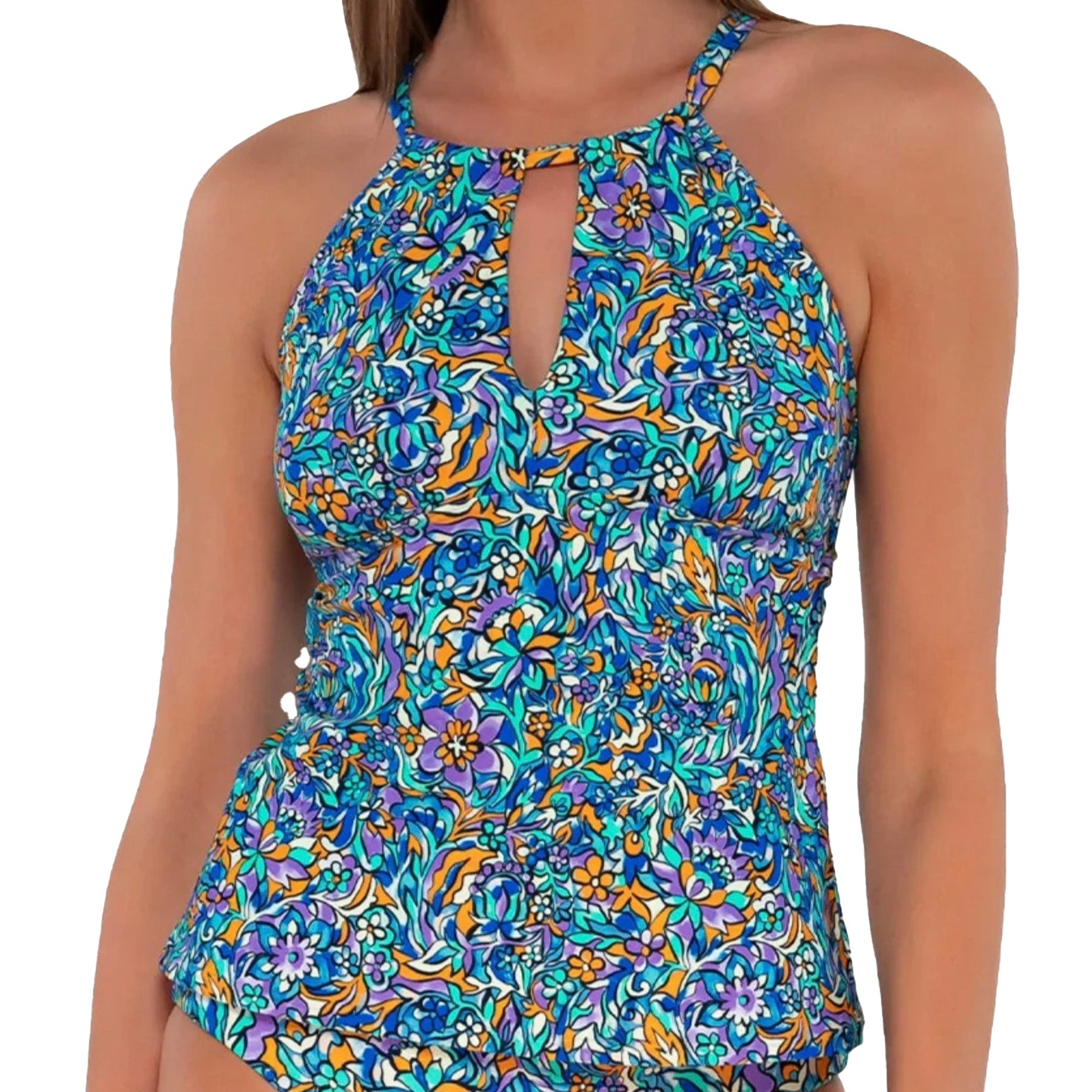 Sunsets Mia Tankini 87T Pansy Fields Front