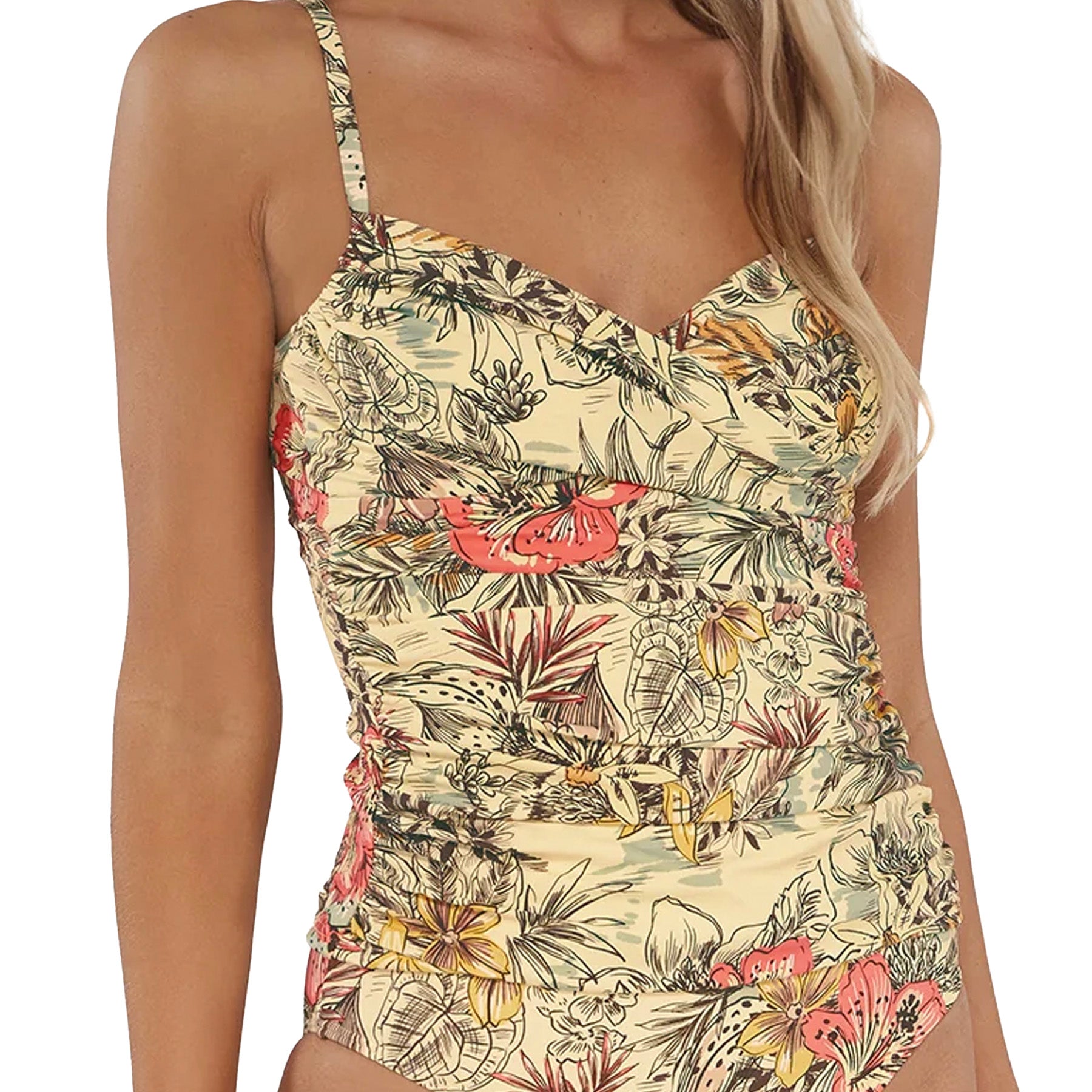 Sunsets Simone Tankini 81T Island Spice Front