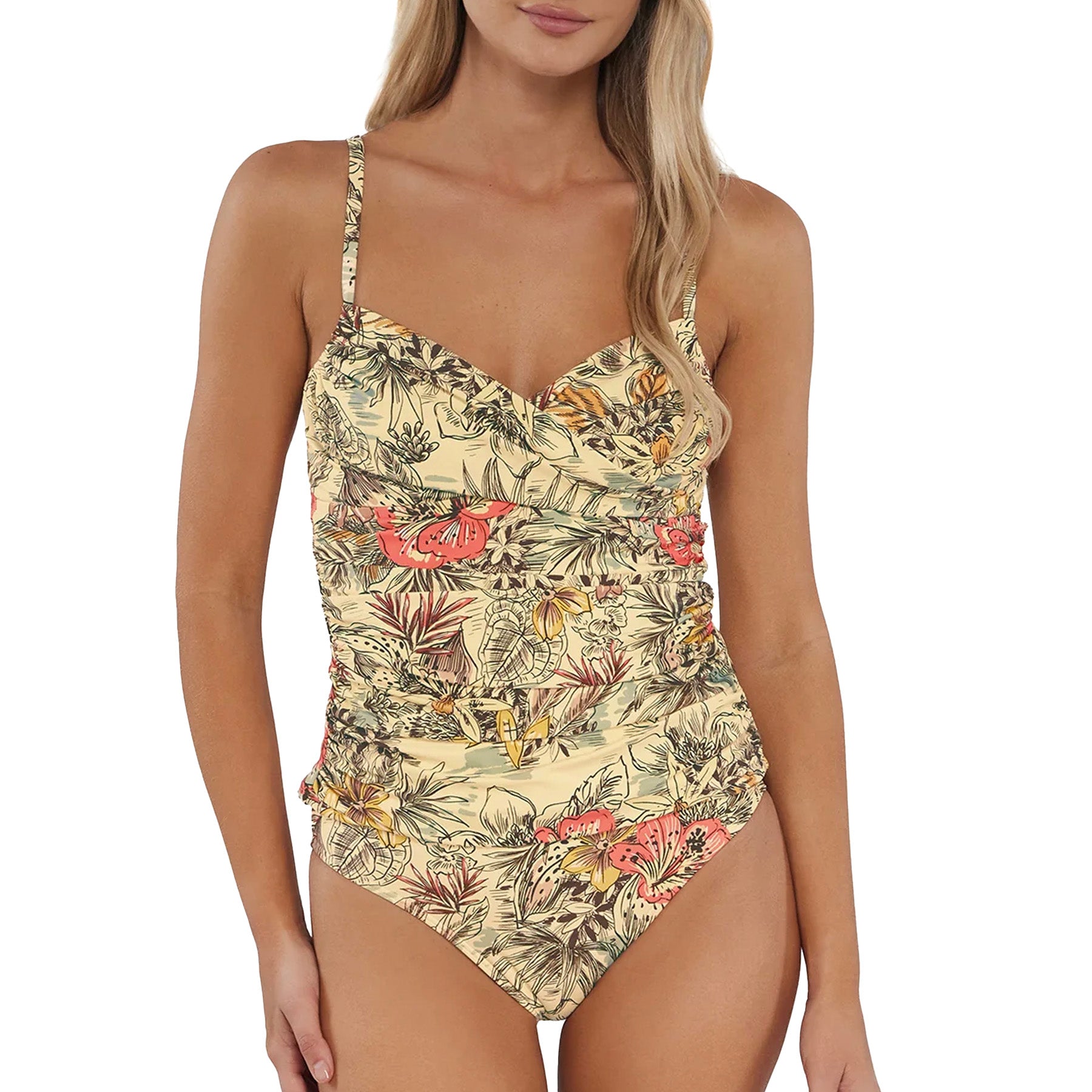 Sunsets Simone Tankini Top 81T Island Spice Set