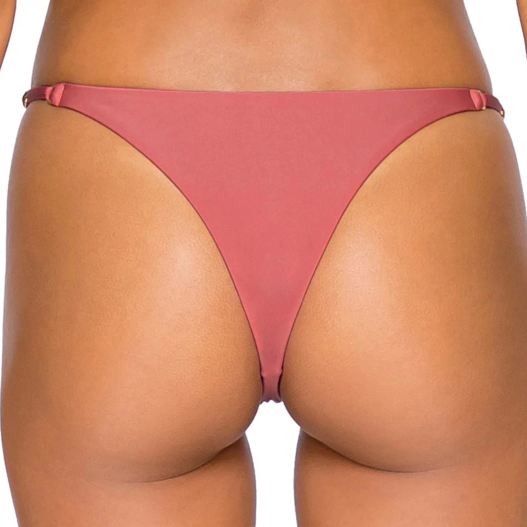 Sunsets Sol Slider Bikini Bottom L14 Tea Rose Back