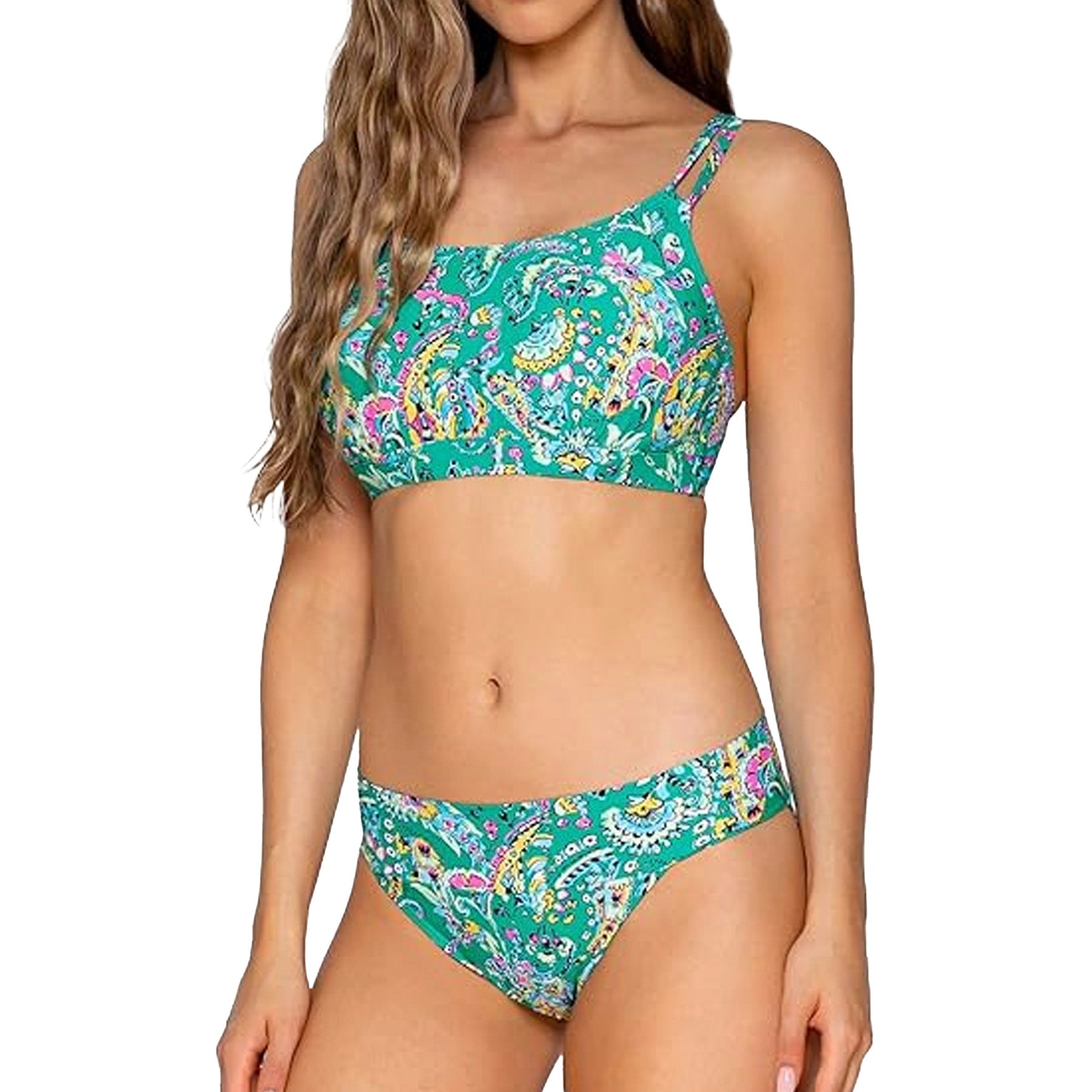 Sunsets Taylor Bralette Bikini Top 56 Paradise Paisley Set