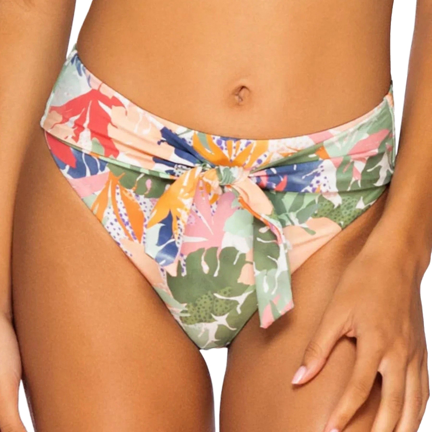 Sunsets Tessa Tie High Rise Bikini Bottom 29B Serendipity Front