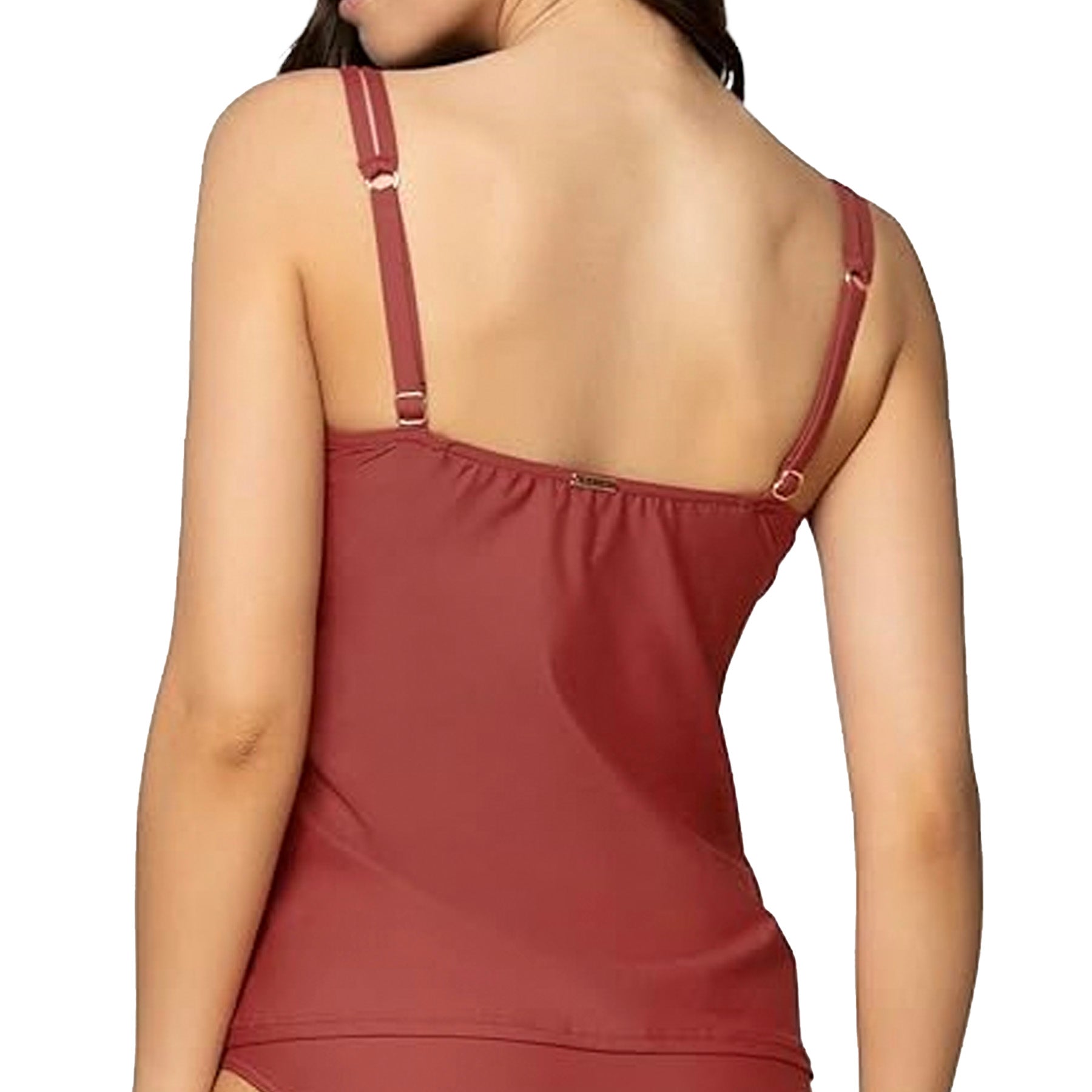 Sunsets Taylor Tankini 75EFGH Tuscan Red Back