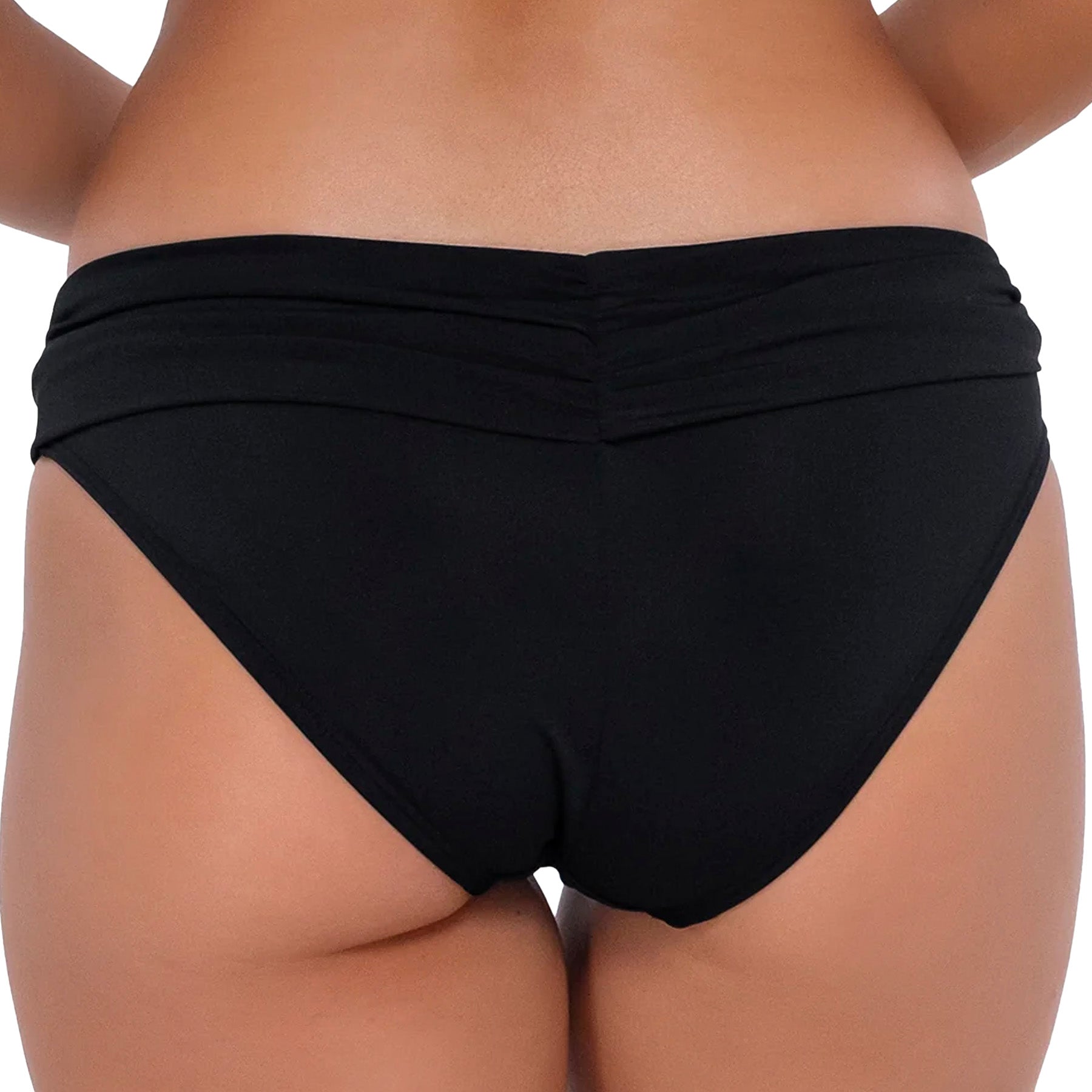Sunsets Unforgettable Bikini Bottom 27B Black Back