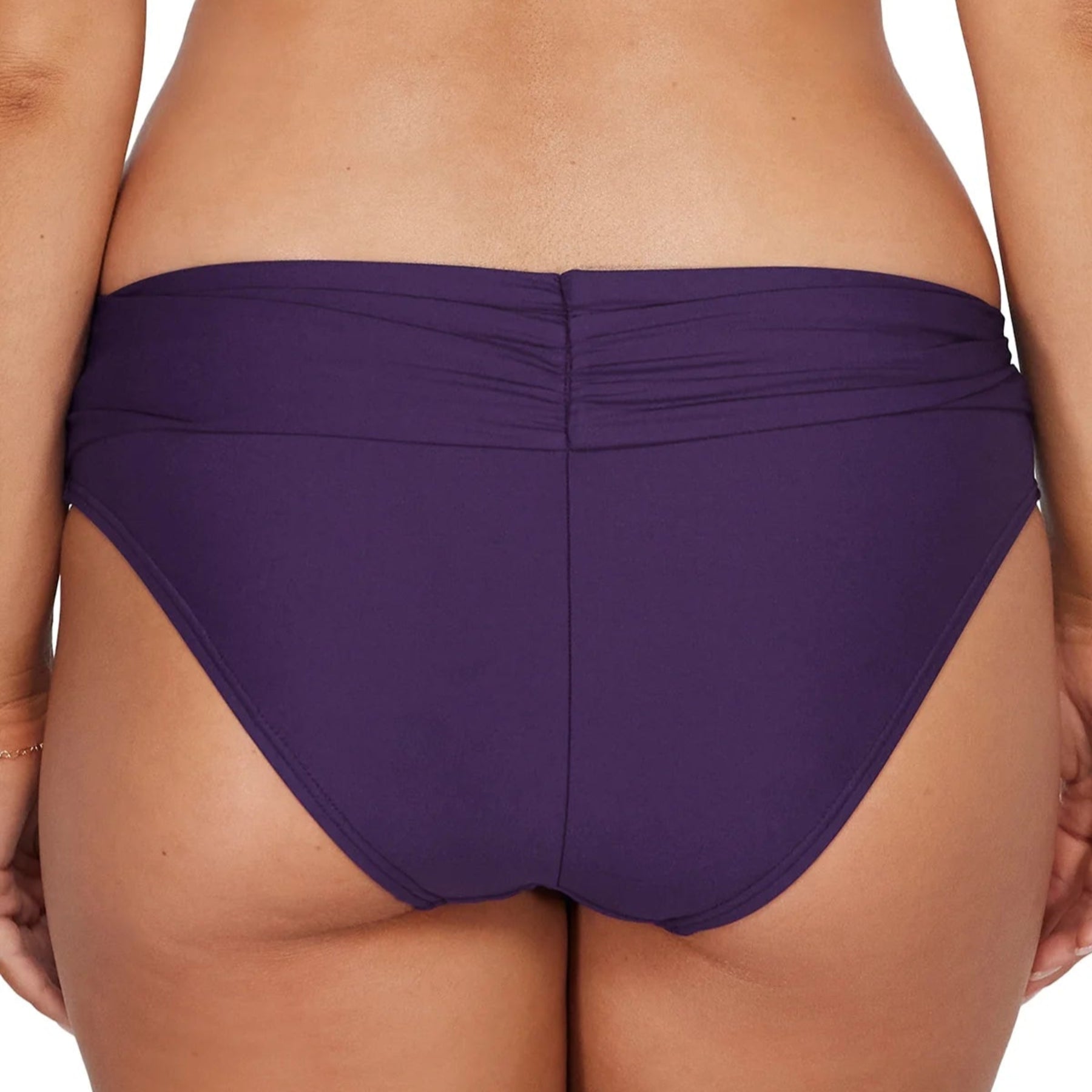 Sunsets Unforgettable Bikini Bottom 27B Paradise Plum Back