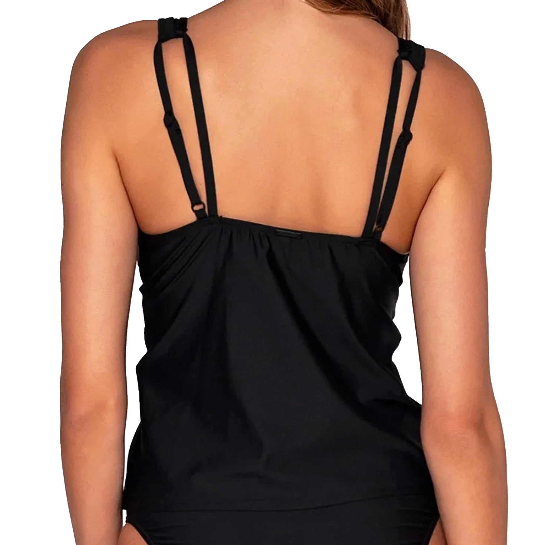 Sunsets Vivian Tankini Top 815T Black Back