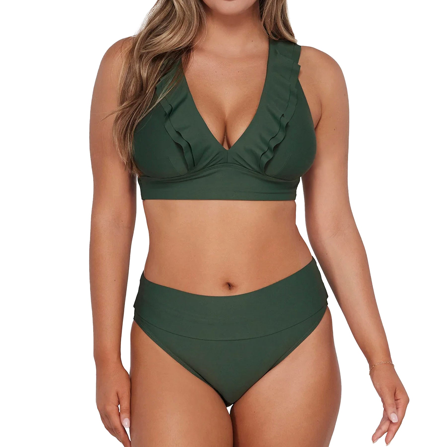 Sunsets Willa Wireless Bikini Top 546 Island Green Set