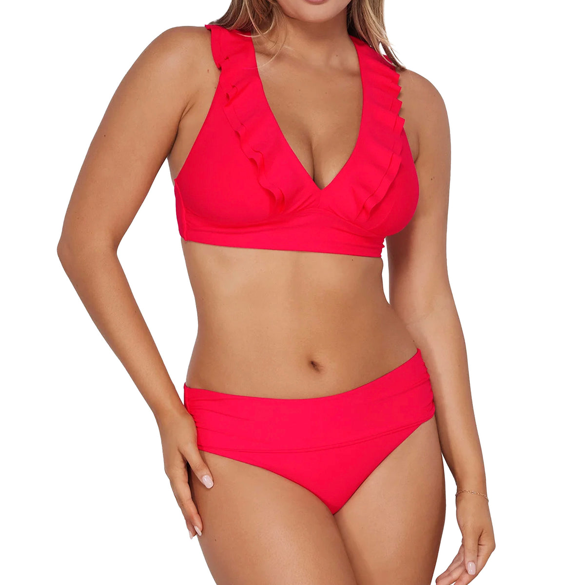 Sunsets Willa Wireless Bikini Top 546 Geranium Set