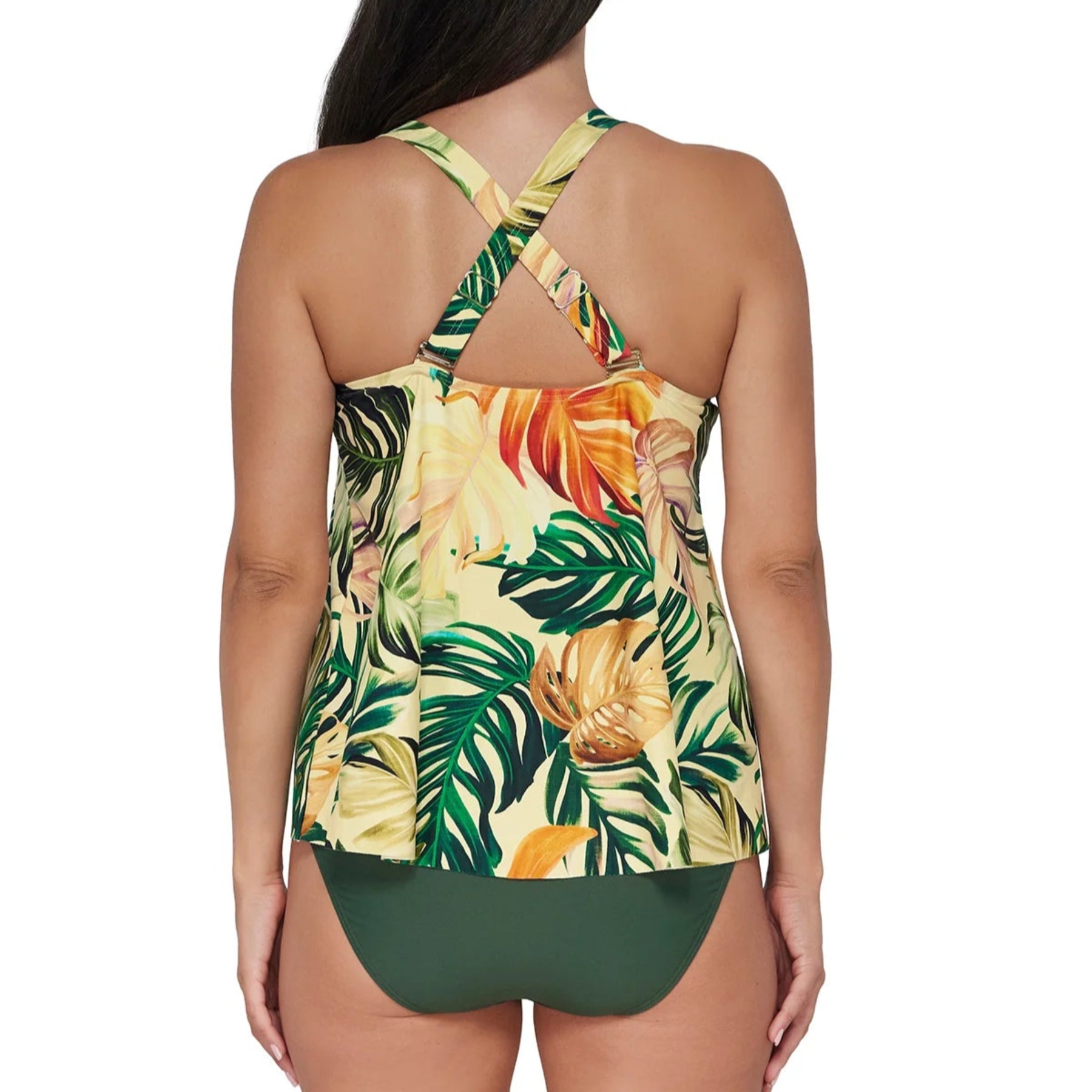 Sadie Tankini Top 964T - Amber Oasis