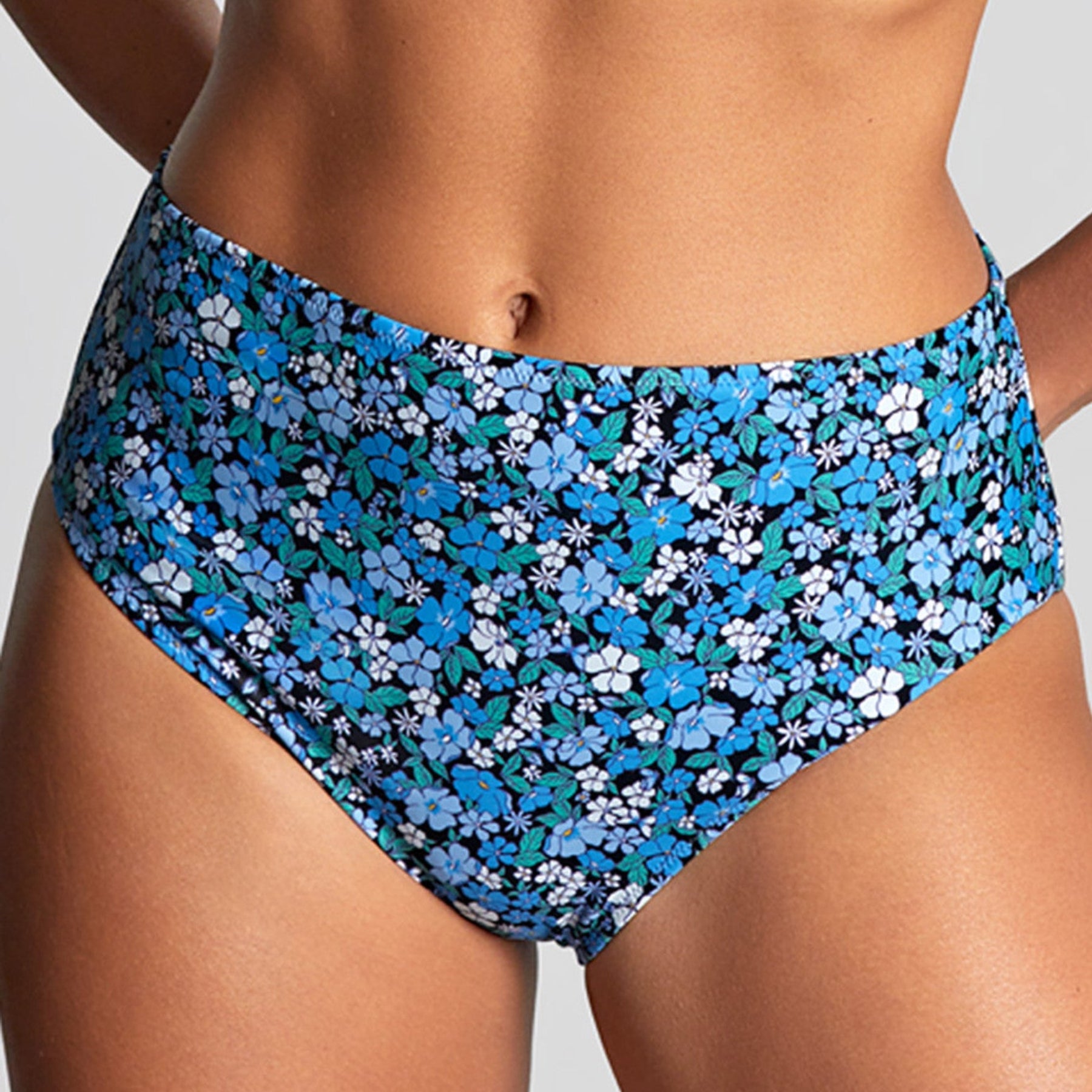 Bette High Waist Brief SW1755B - Posy Print