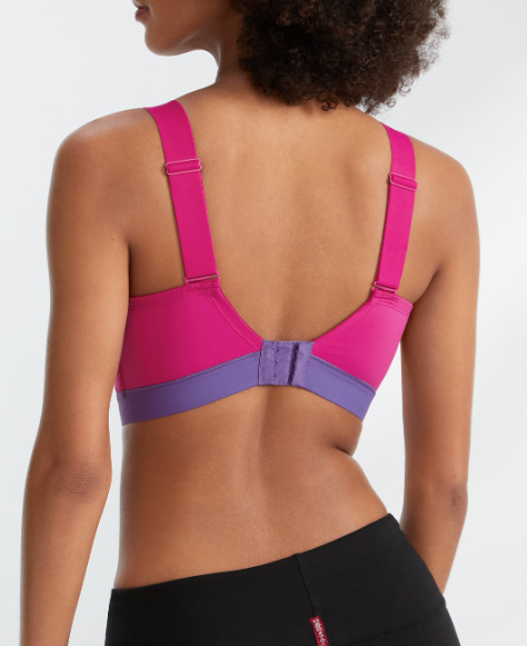 Natori Dynamic Convertible Contour Sports Bra 751245 - Electric Fuchsia/Dewberry