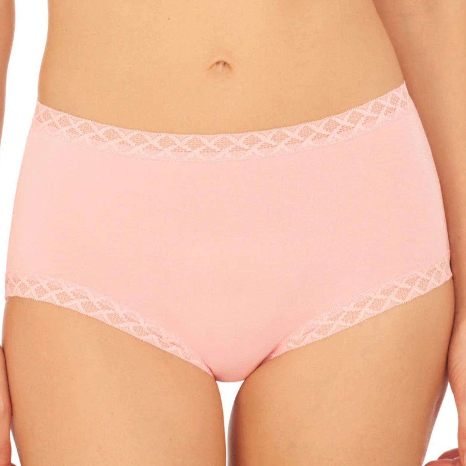 Natori Bliss Cotton Full Brief Panty 755058 - Seashell