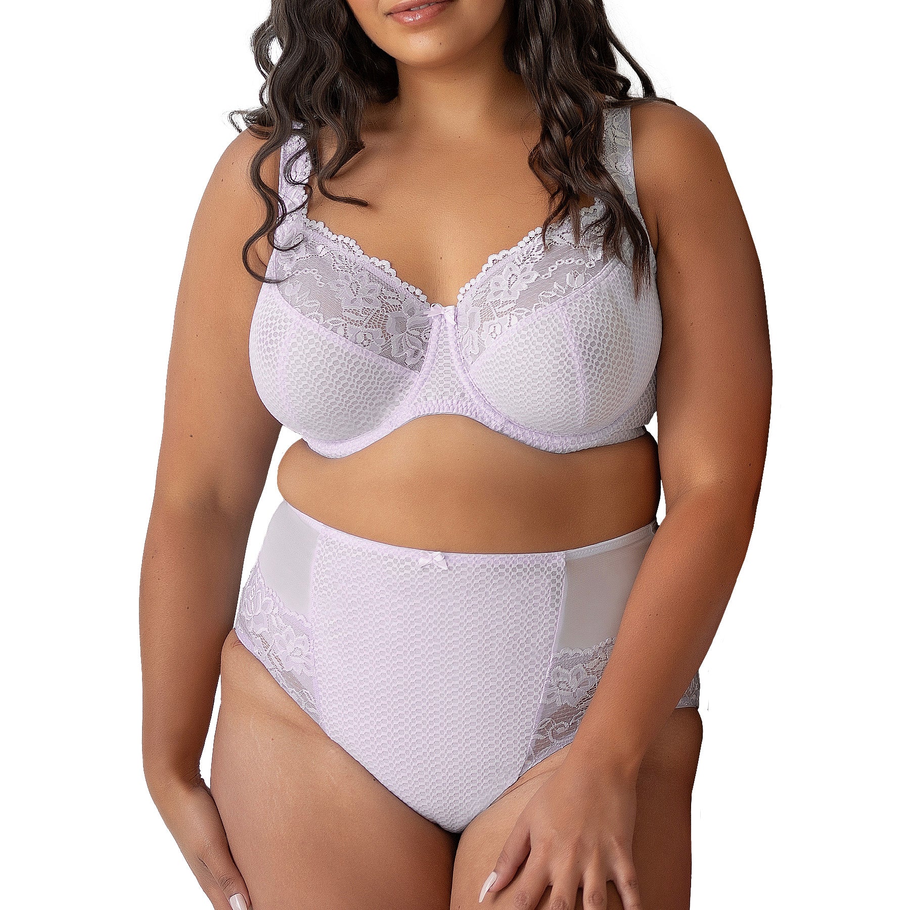 Fit Fully Yours Serena Lace Brief U2763 Lilac Set