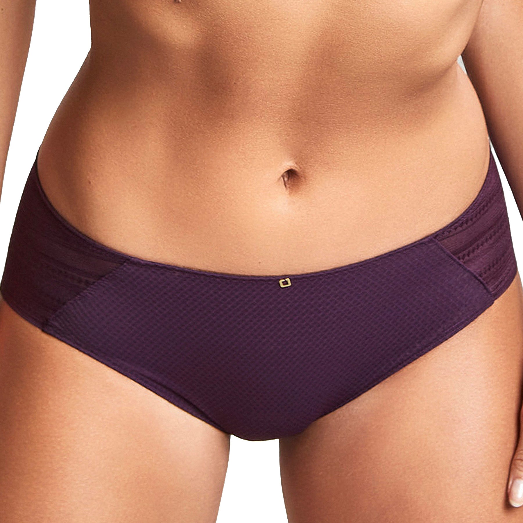 Panache Serene Brief 10302 Aubergine Front