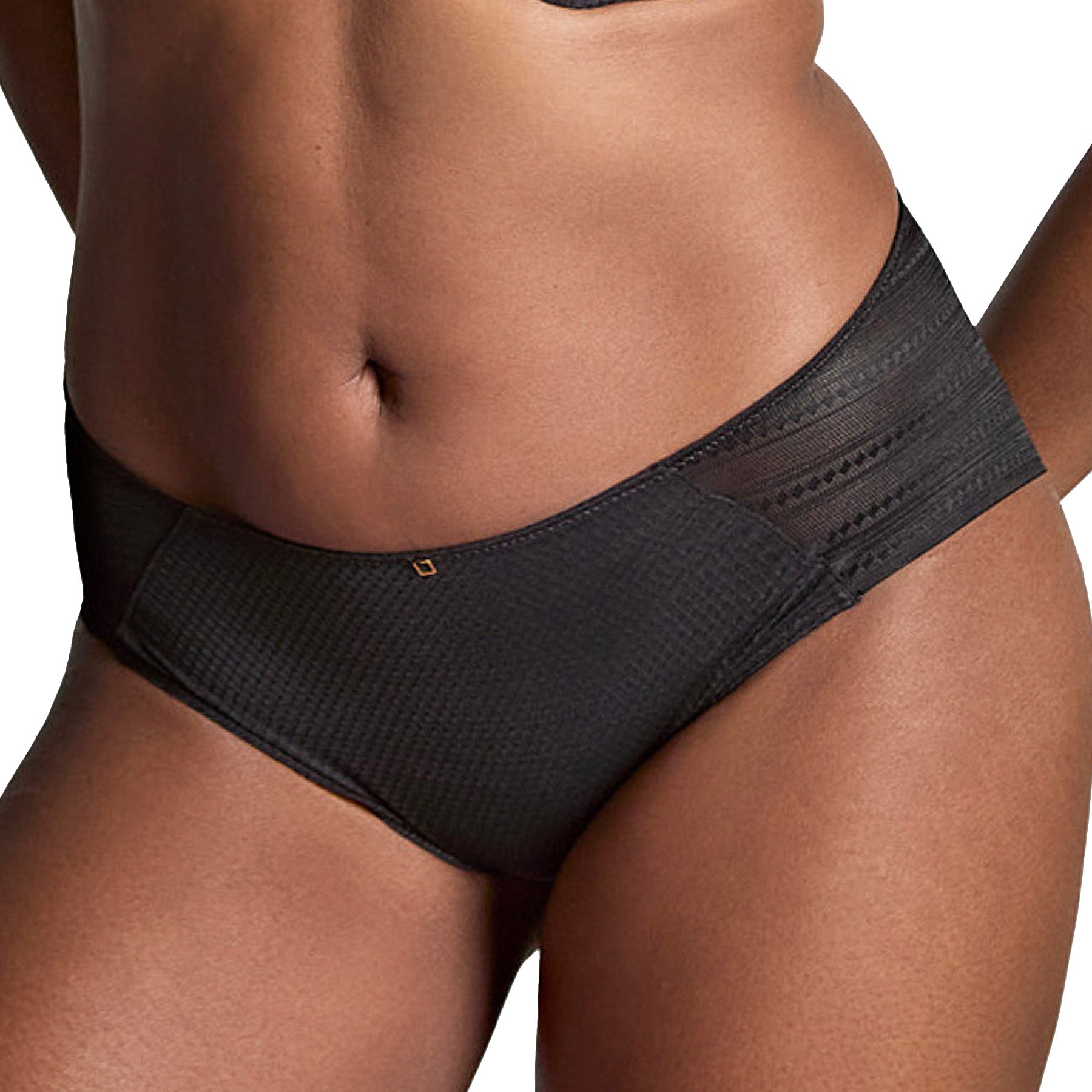 Panache Serene Brief 10302 Black Front