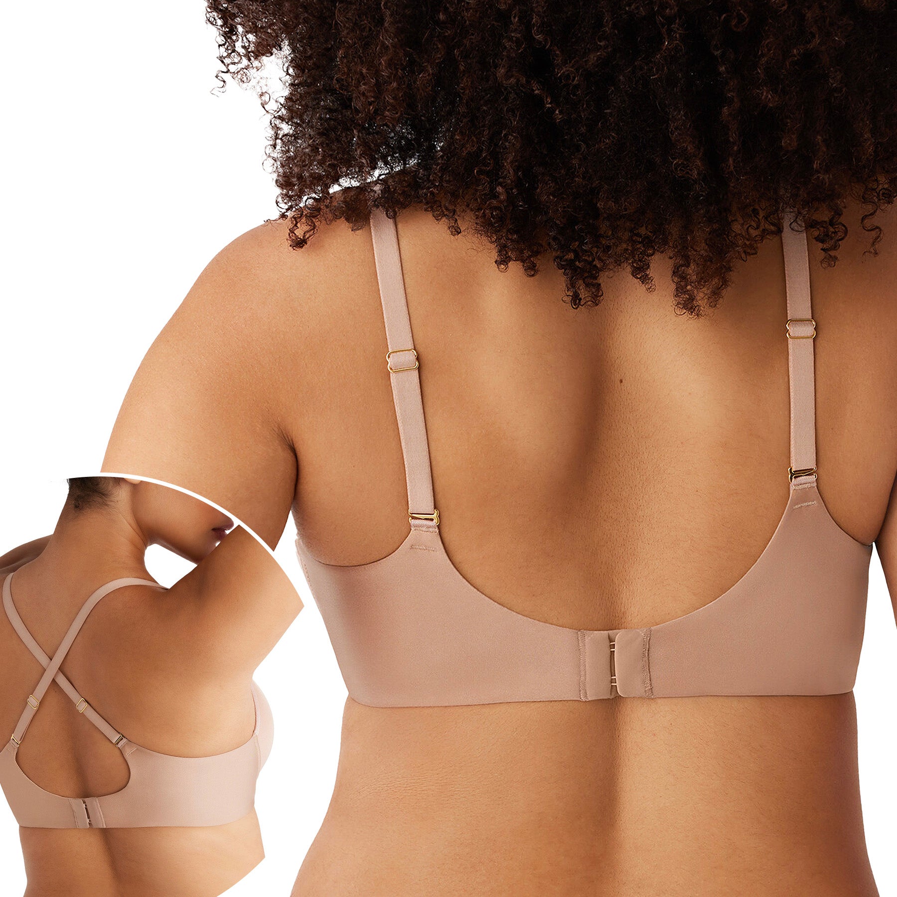 Wacoal Simply Done Wire Free T-Shirt Bra 856393 Roebuck Back