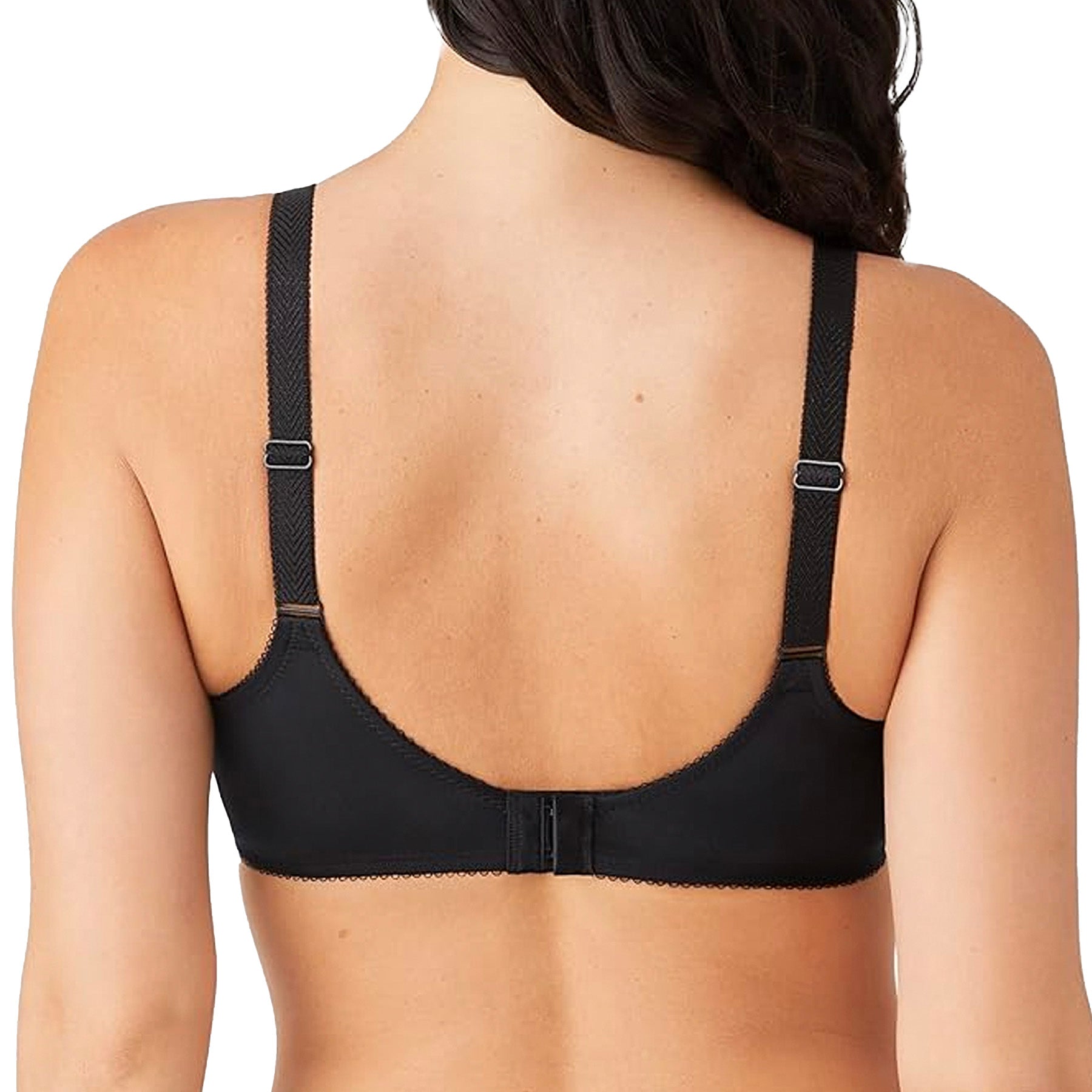 Wacoal Slim Silhouette Minimizer Bra 857361 Black Back