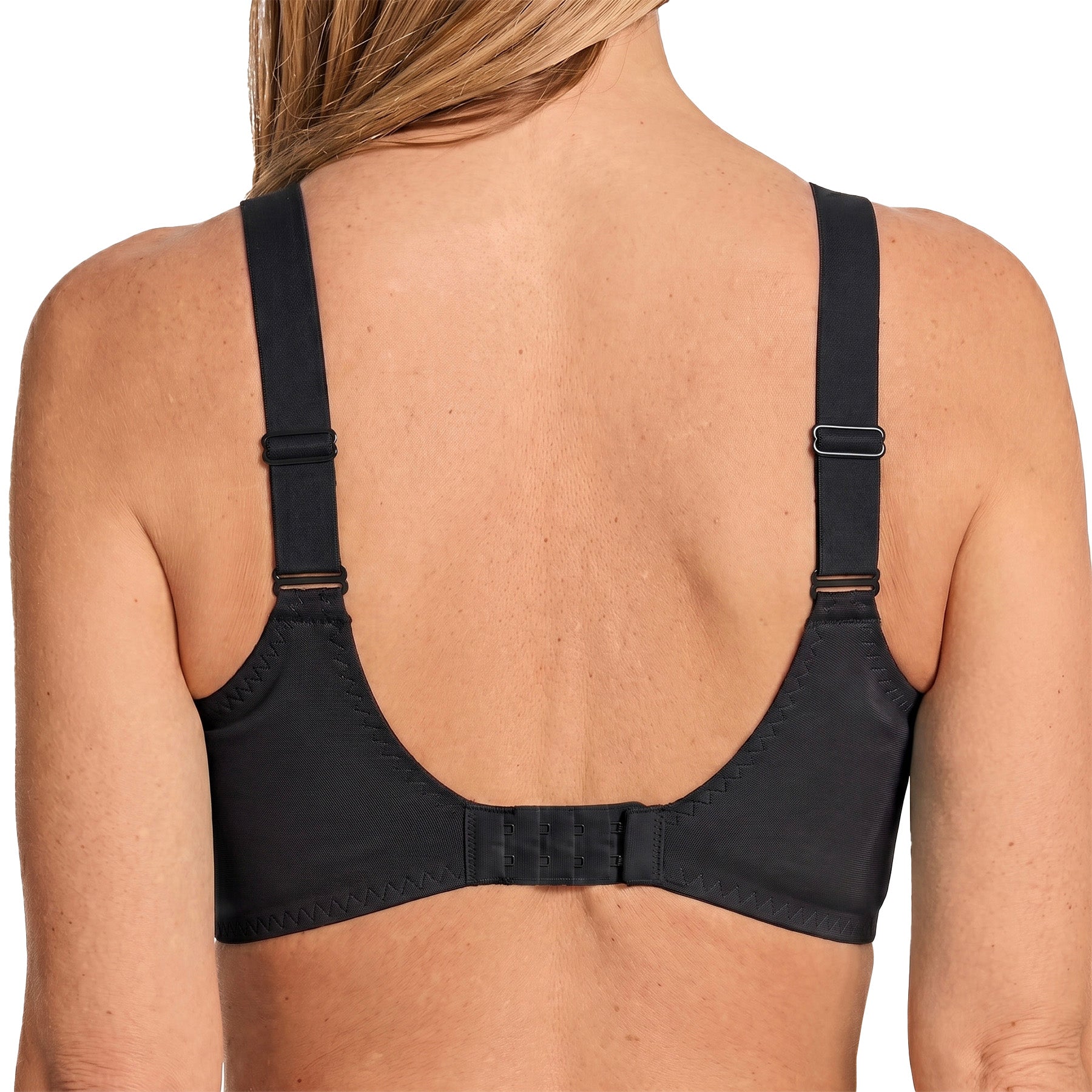 Fit Fully Yours Sonya Wireless Bra B6500 Black Back