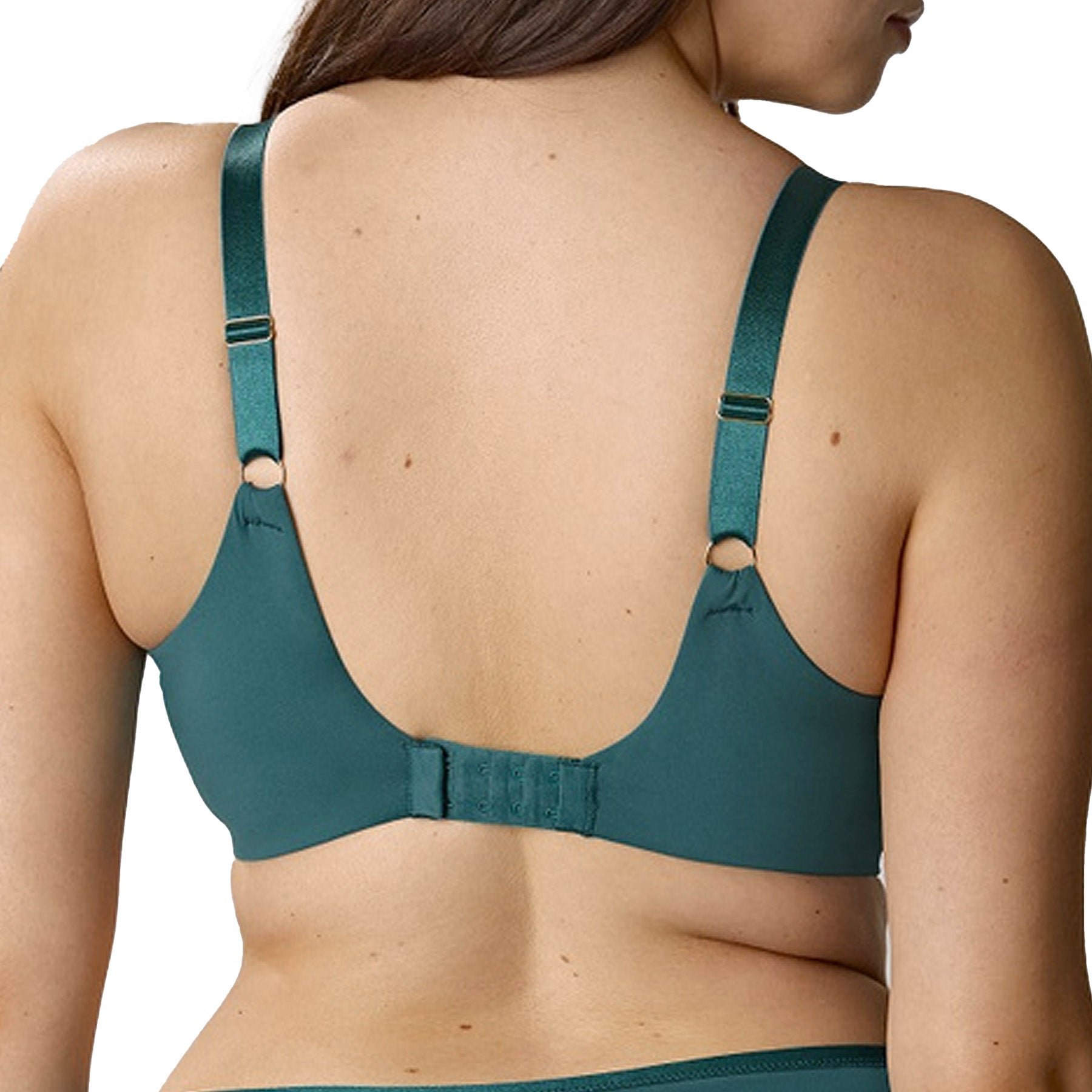 Panache Sculptresse Sophia Full Cup Bra 11195 Teal Blue Back