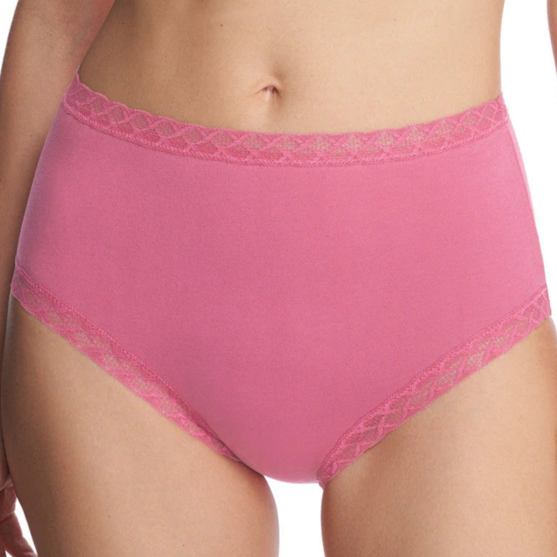 Natori Bliss Cotton Full Brief Panty 755058 - Tulip Pink